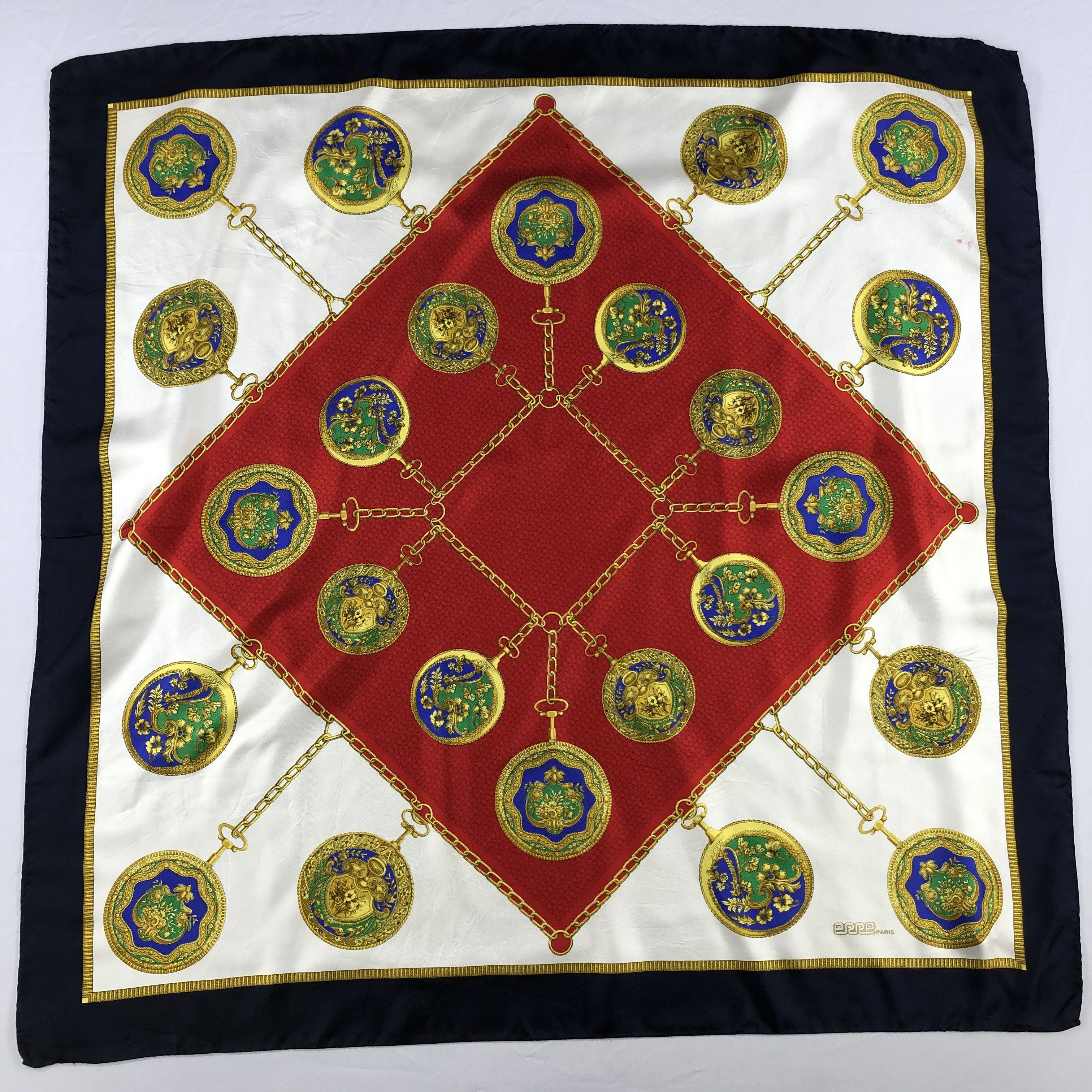 Vintage Vintage Silk Scarf Size ONE SIZE - 2 Thumbnail