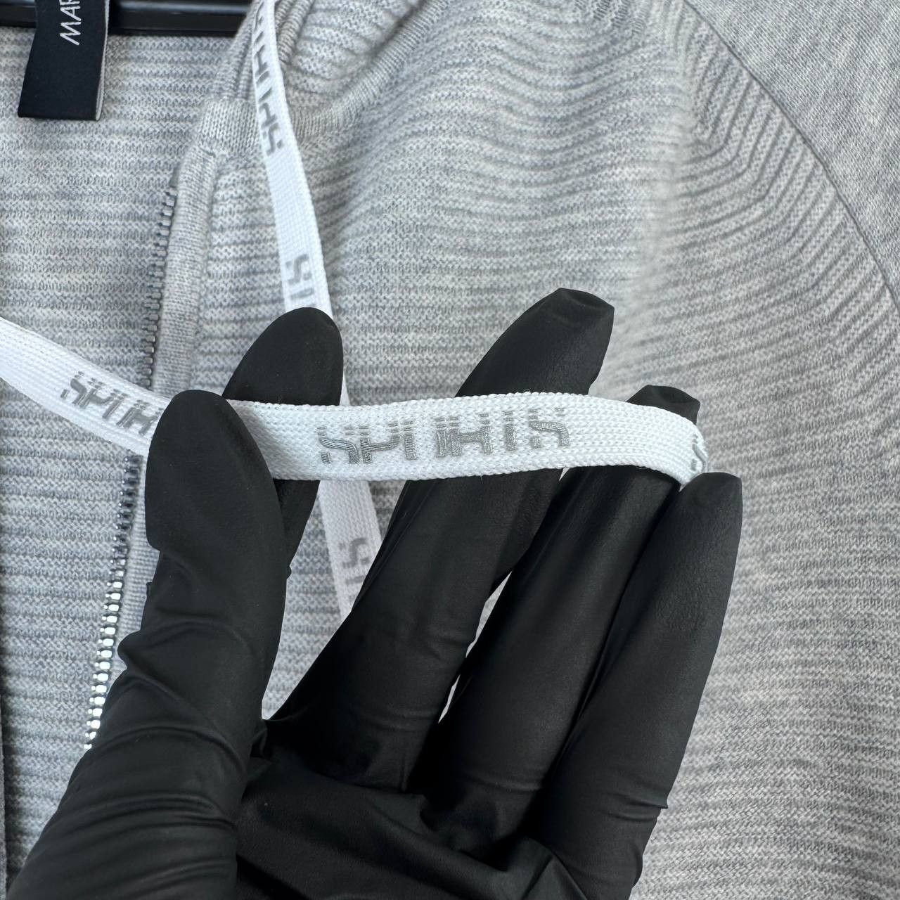 Other Marc Cain Womens Zip Hoodie Grey Wool Cashmere Blend Size L Size L / US 10 / IT 46 - 8 Thumbnail