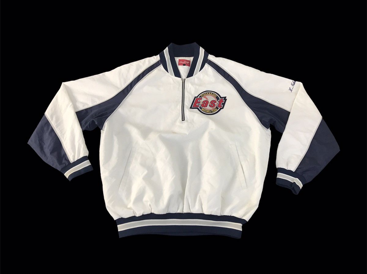 Japanese Brand 90s Rawling Funabashi Baseball Varsity Jacket Double Pocket Size US XL / EU 56 / 4 - 1 Thumbnail