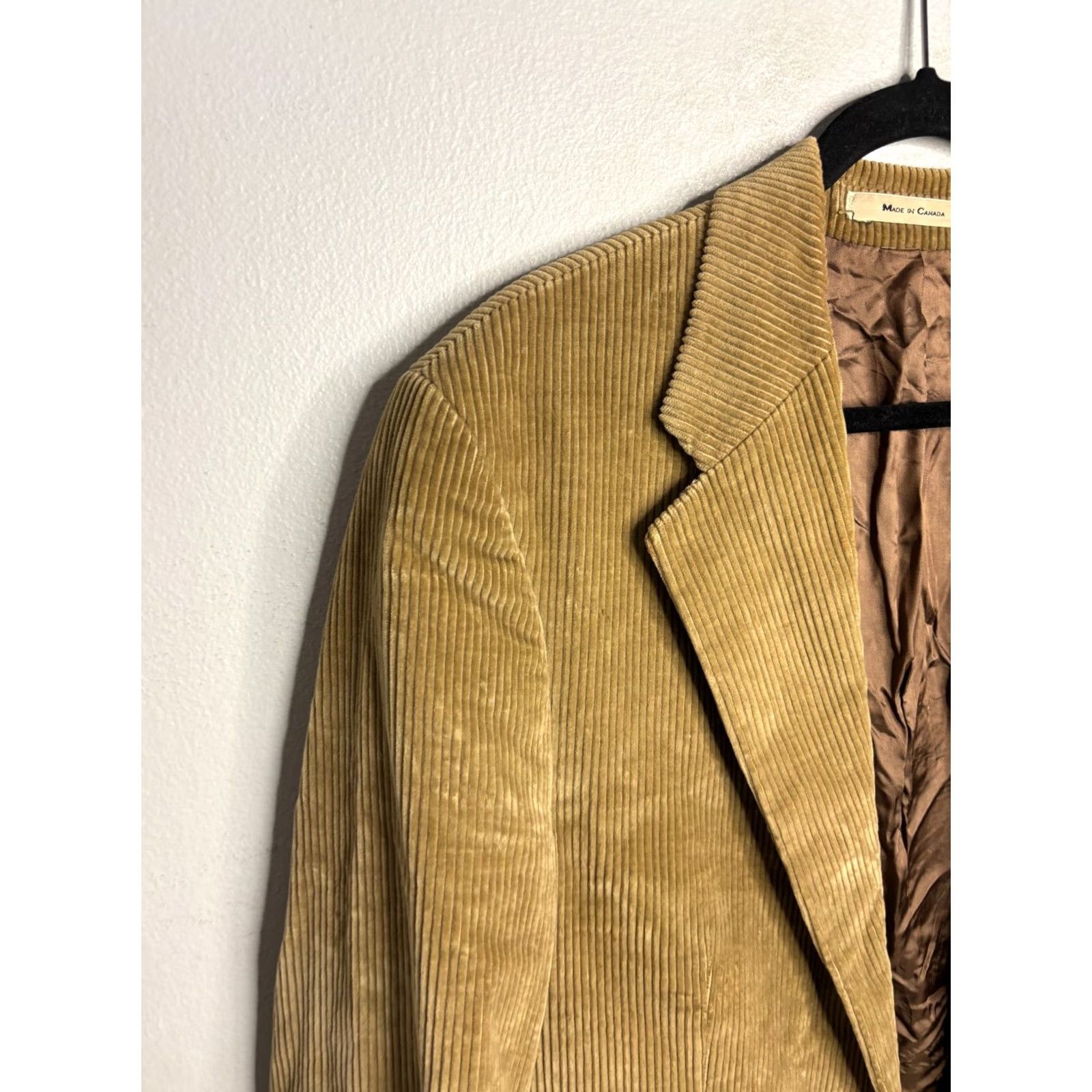Ralph Lauren VINTAGE Ralph Lauren Chaps Polo Beige Corduroy Blazer Sportcoat Blazer Size US XXL / EU 58 / 5 - 2 Thumbnail