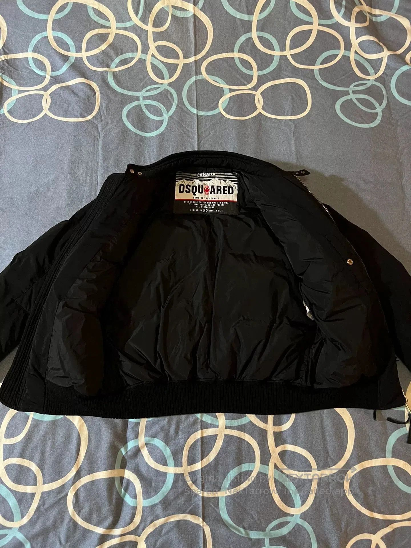 Dsquared2 dsquared2 black zippered down jacket. Size US L / EU 52-54 / 3 - 5 Thumbnail
