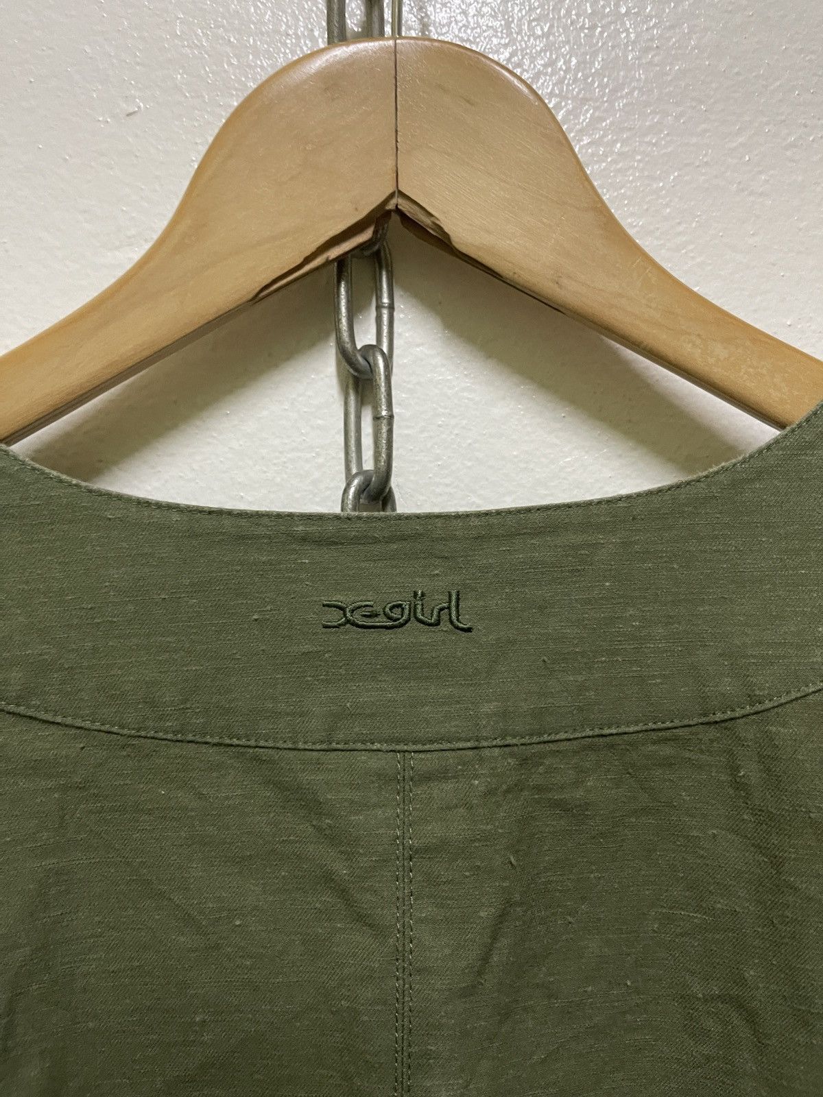 Japanese Brand × X-Girl Xgirl Army T shirt Size S / US 4 / IT 40 - 13 Thumbnail