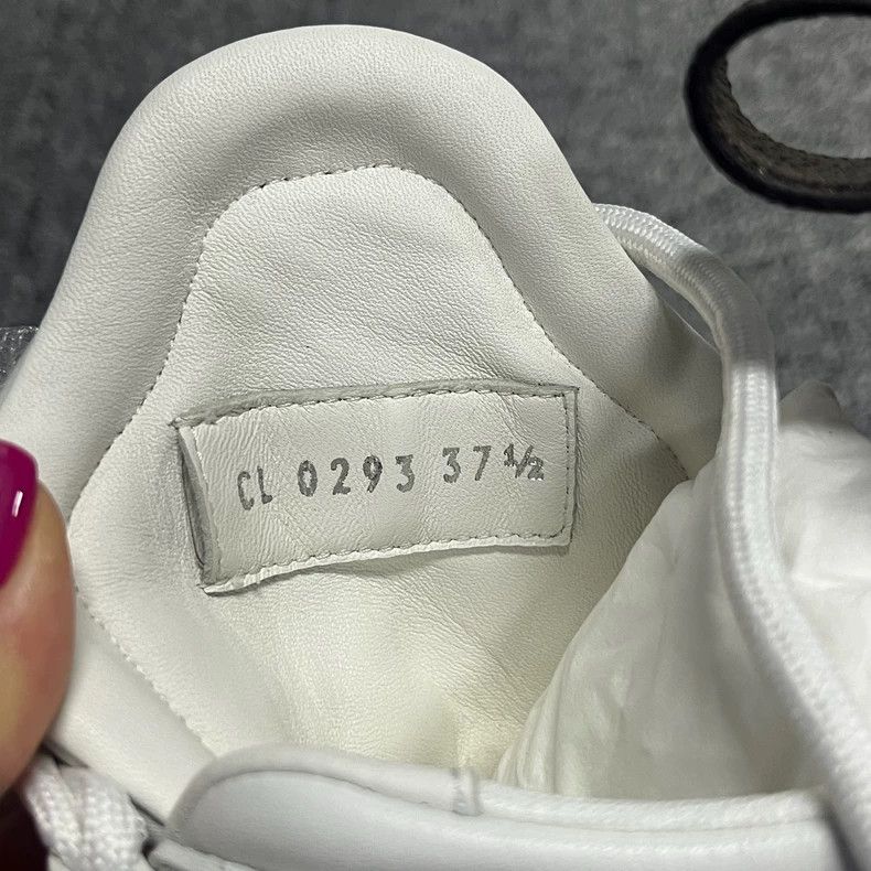 Louis Vuitton Louis Vuitton White Comfortable Simple Low-Top Lifestyle C Size US 7 / IT 37 - 5 Thumbnail