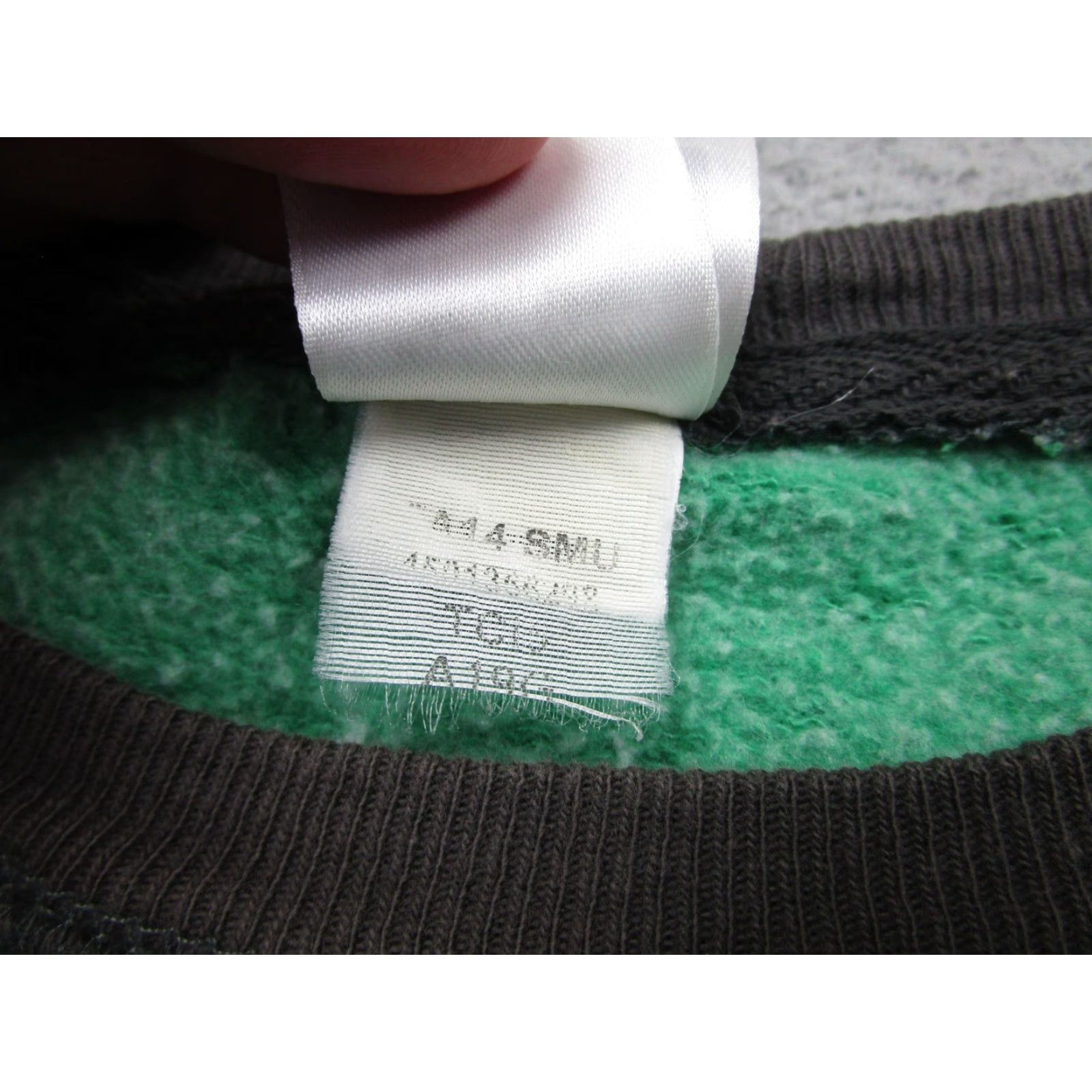 The North Face The North Face Sweatshirt Mens Small Green Gray Crewneck Fleece Pullover Logo Size US S / EU 44-46 / 1 - 7 Thumbnail