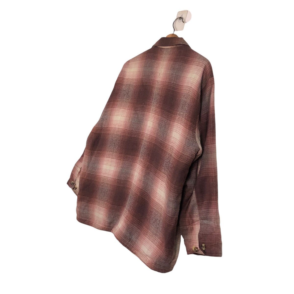 Hysteric Glamour 📌Vintage Shirt Button Jacket Shearling Tartan Design Size US L / EU 52-54 / 3 - 11 Thumbnail