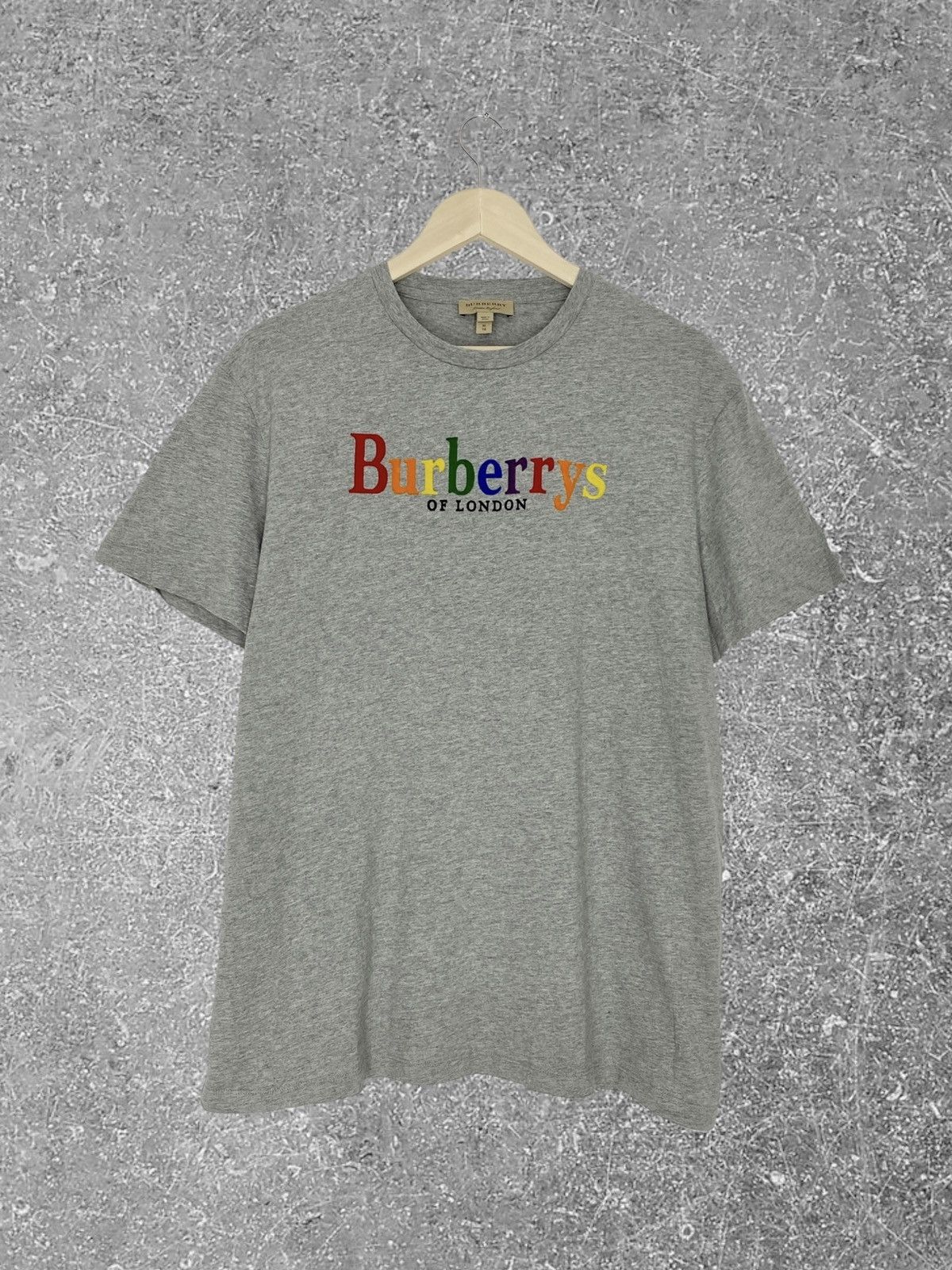 Burberry t shirt on sale rainbow