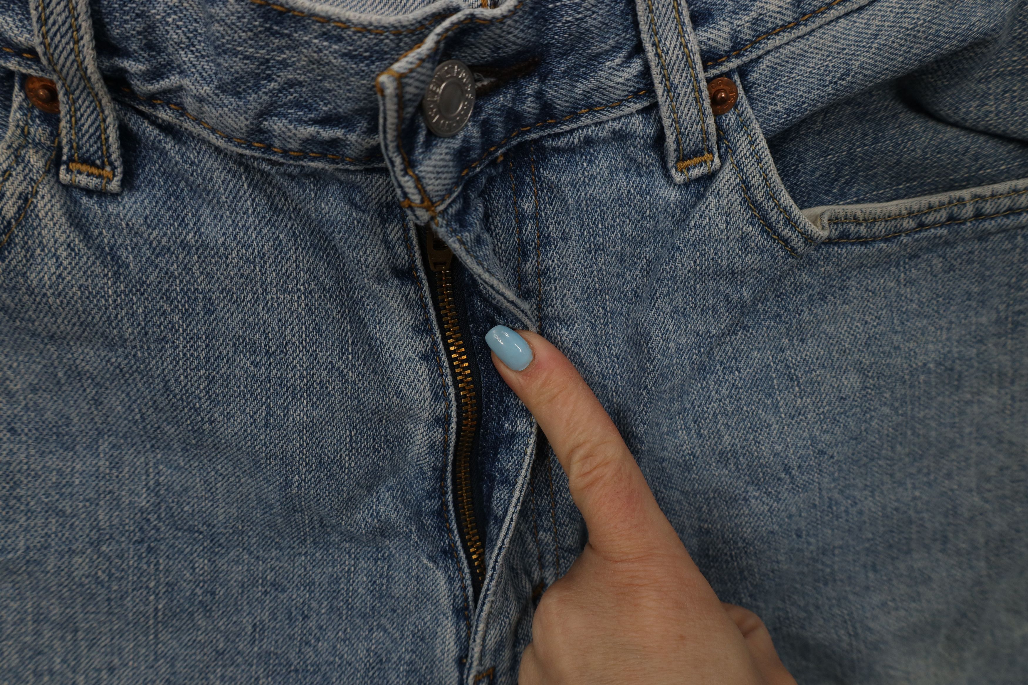 Levi's Vintage Y2K Levis 550 Fit Denim Jean Shorts Jorts Blue Size US 34 / EU 50 - 6 Thumbnail