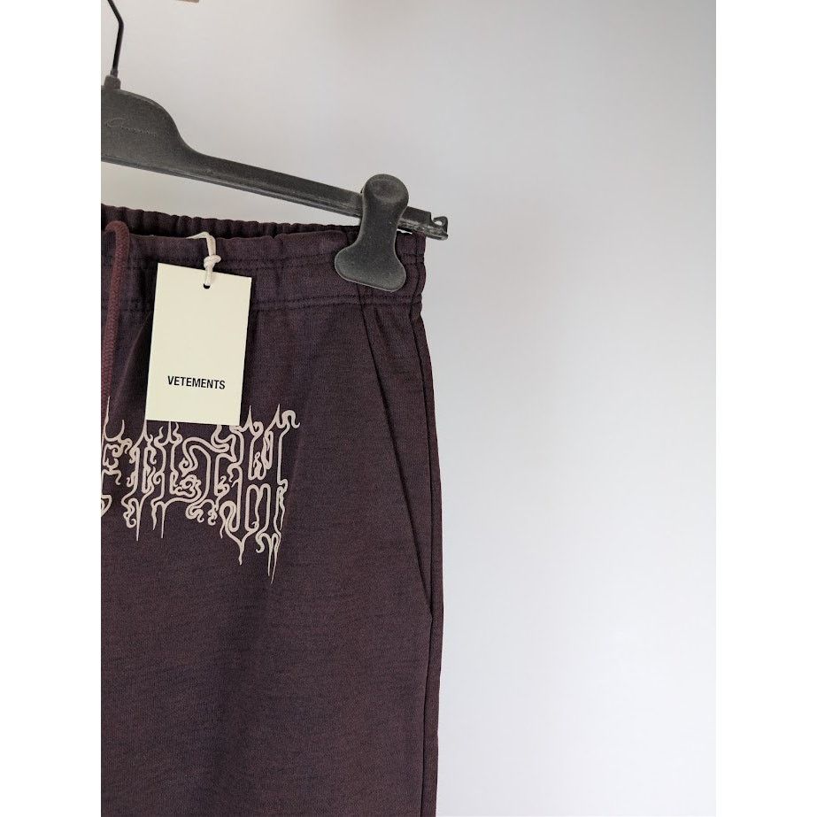 Vetements o1rshd1 Sweatpants & Joggers in Black/Burgundy Size US 32 / EU 48 - 5 Thumbnail
