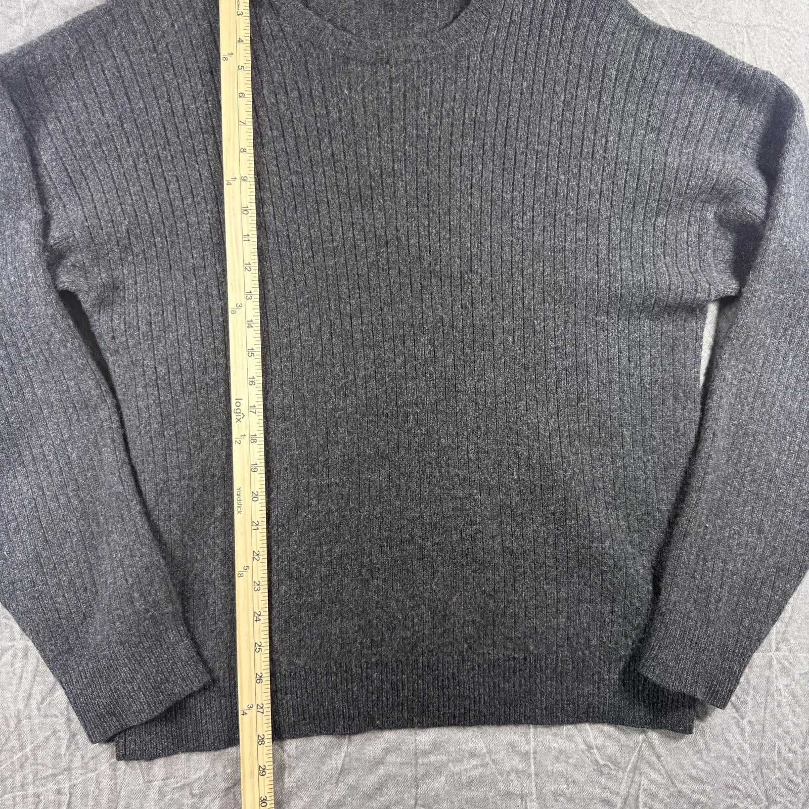 Club Room Club Room Sweater Men's XL Gray Cashmere Cotton Size US XL / EU 56 / 4 - 4 Thumbnail