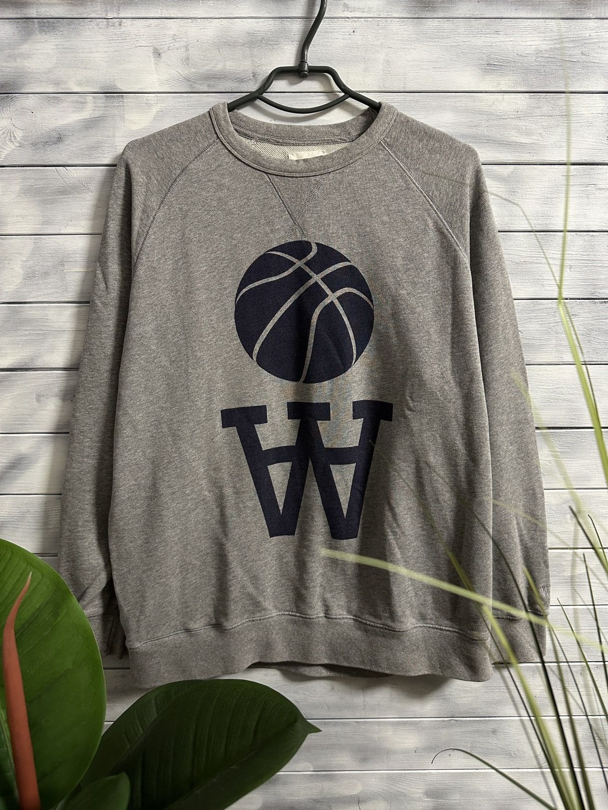 Wood Wood Rare Luxury Sweatshirt Wood Wood Big Logo Basketball Size US M / EU 48-50 / 2 - 1 Thumbnail
