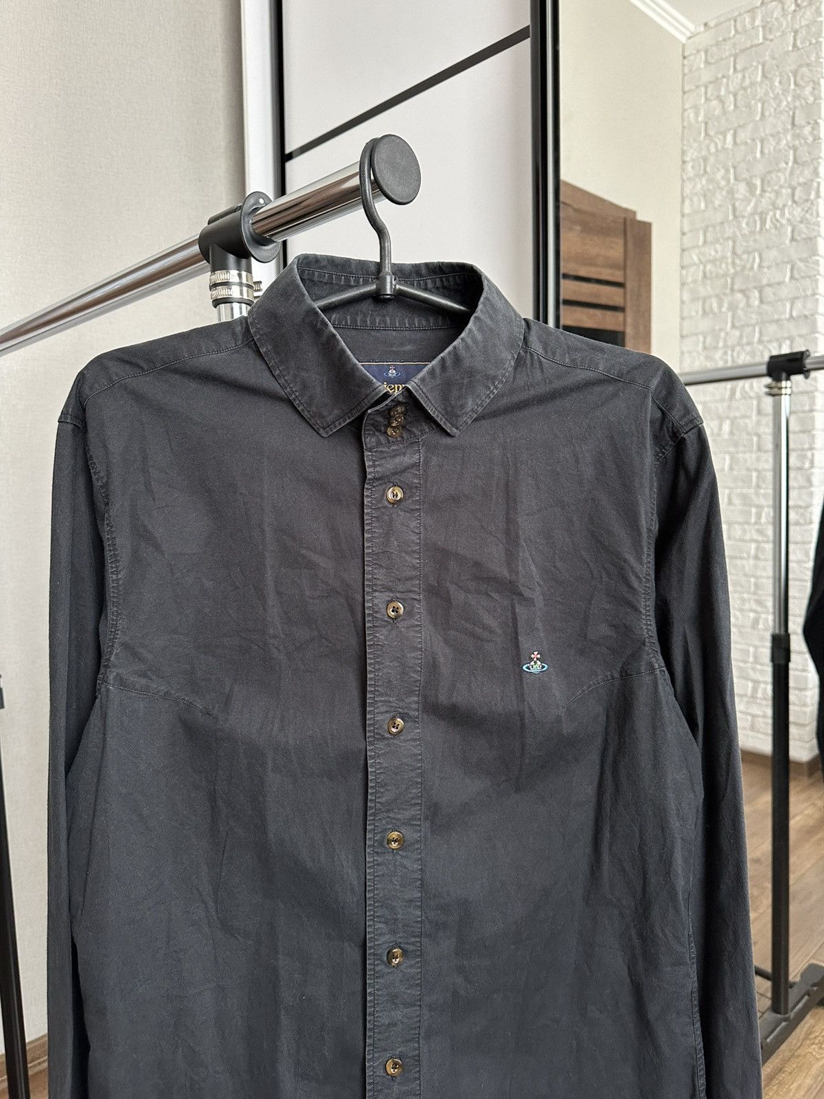 Vivienne Westwood Vivienne Westwood Shirt Button Up Long Sleeve Size US L / EU 52-54 / 3 - 5 Thumbnail