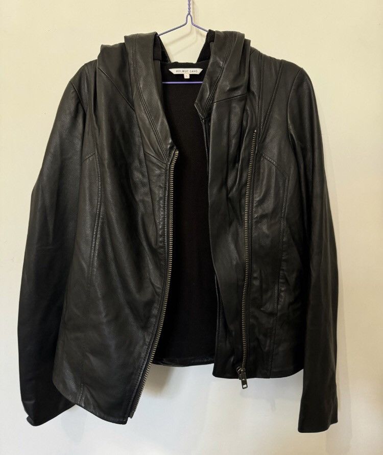 Helmut Lang Helmut Lang Archive Deconstructed Leather Jacket - XS