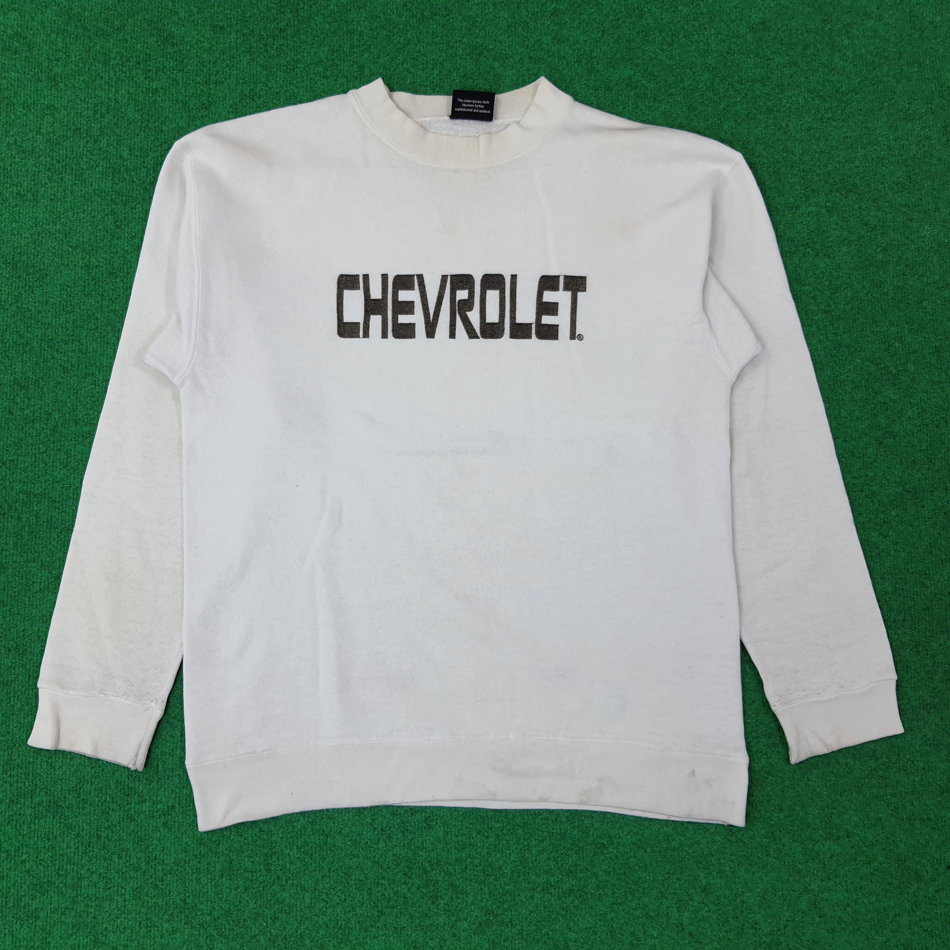 Chevrolet Vintage Chevrolet Automobile Motorsports Sweatshirt C246N21 Size US M / EU 48-50 / 2 - 1 Thumbnail