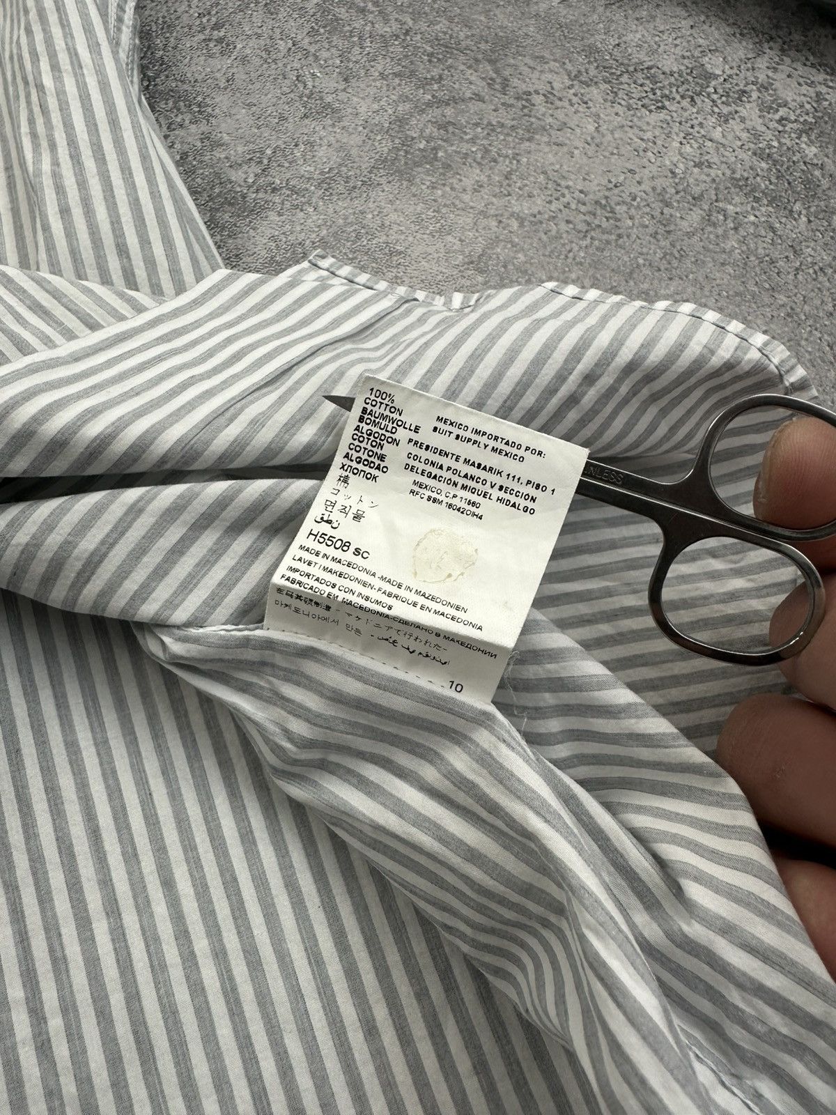 Suitsupply Luxury Suitsupply Shirt Button Up Slim Fit Striped Old Money Size US M / EU 48-50 / 2 - 14 Thumbnail