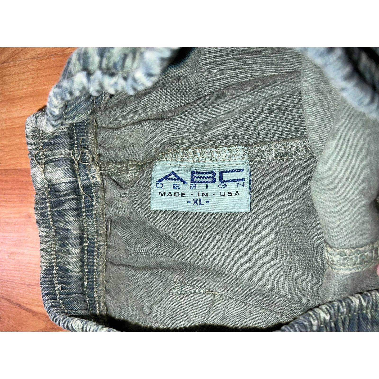 Vintage Vintage Camo Short ABC Design Floral Green Bottoms Mens XL Size US 34 / EU 50 - 4 Thumbnail