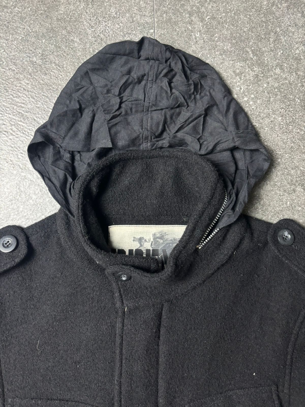 PPFM 2000s PPFM MIL-SPEC Wool 3D Multipocket Jacket Vkei Style Size US M / EU 48-50 / 2 - 2 Thumbnail