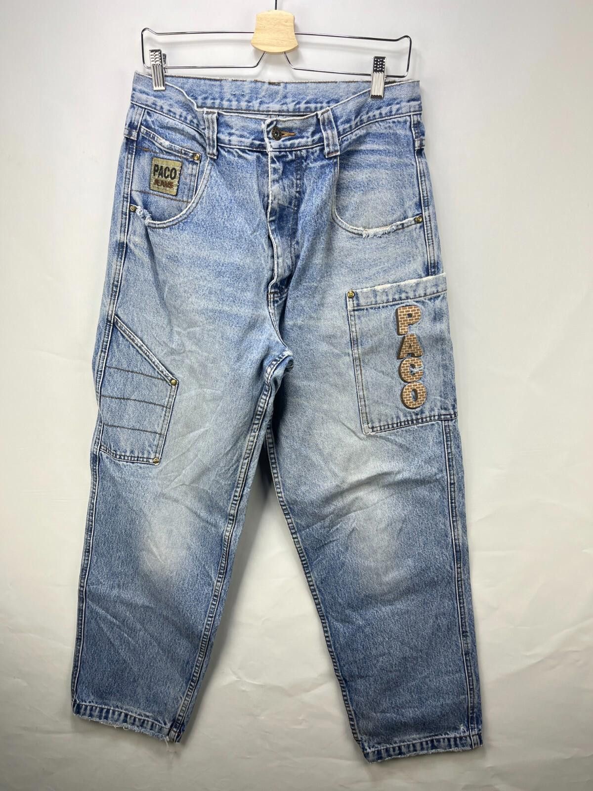 Pacsun Vintage Y2K Paco Jeans Baggy Skater Rare 32 Size US 32 / EU 48 - 3 Thumbnail
