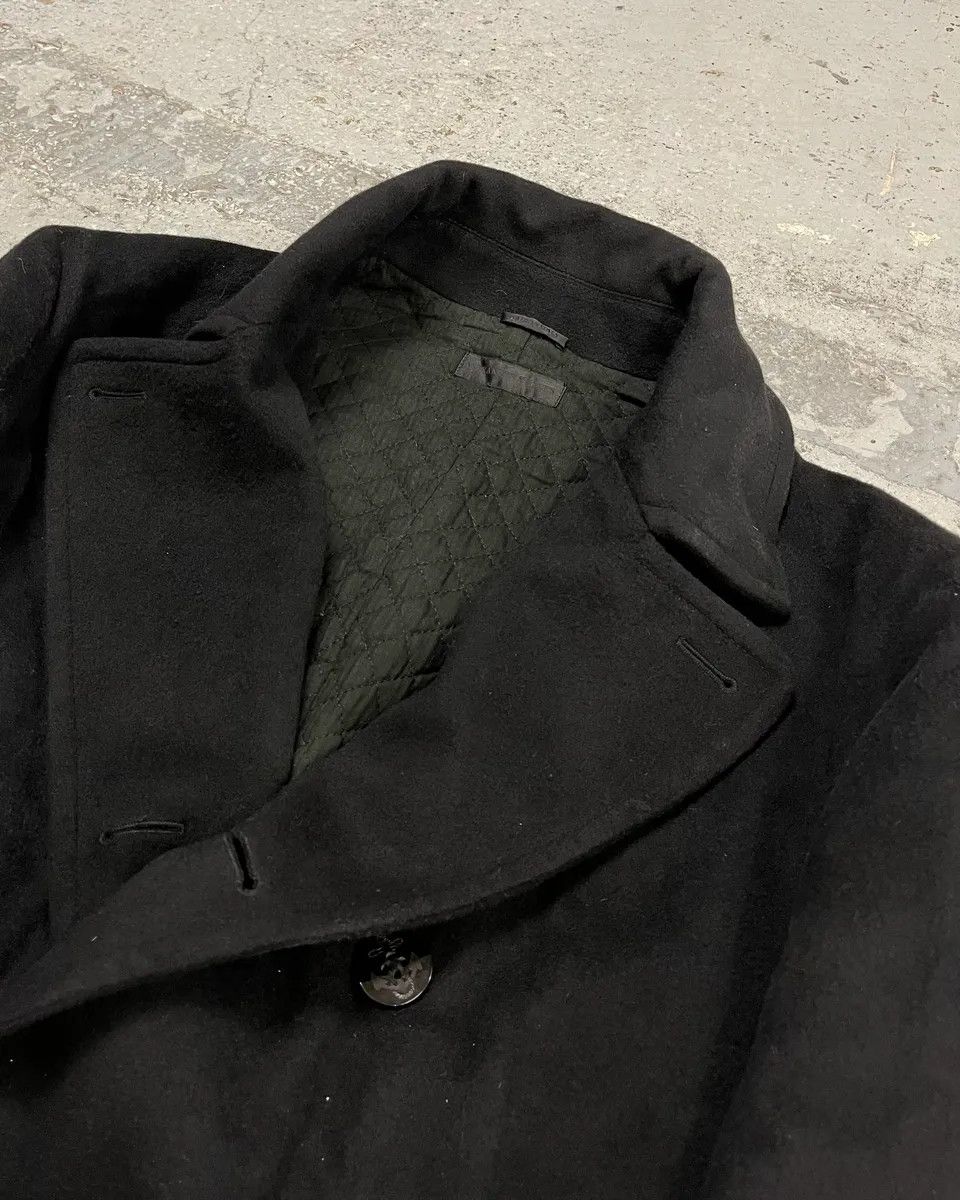 Alexander McQueen AW2005 Alexander McQueen Black Wool Double-Breasted Coat Size US L / EU 52-54 / 3 - 5 Thumbnail