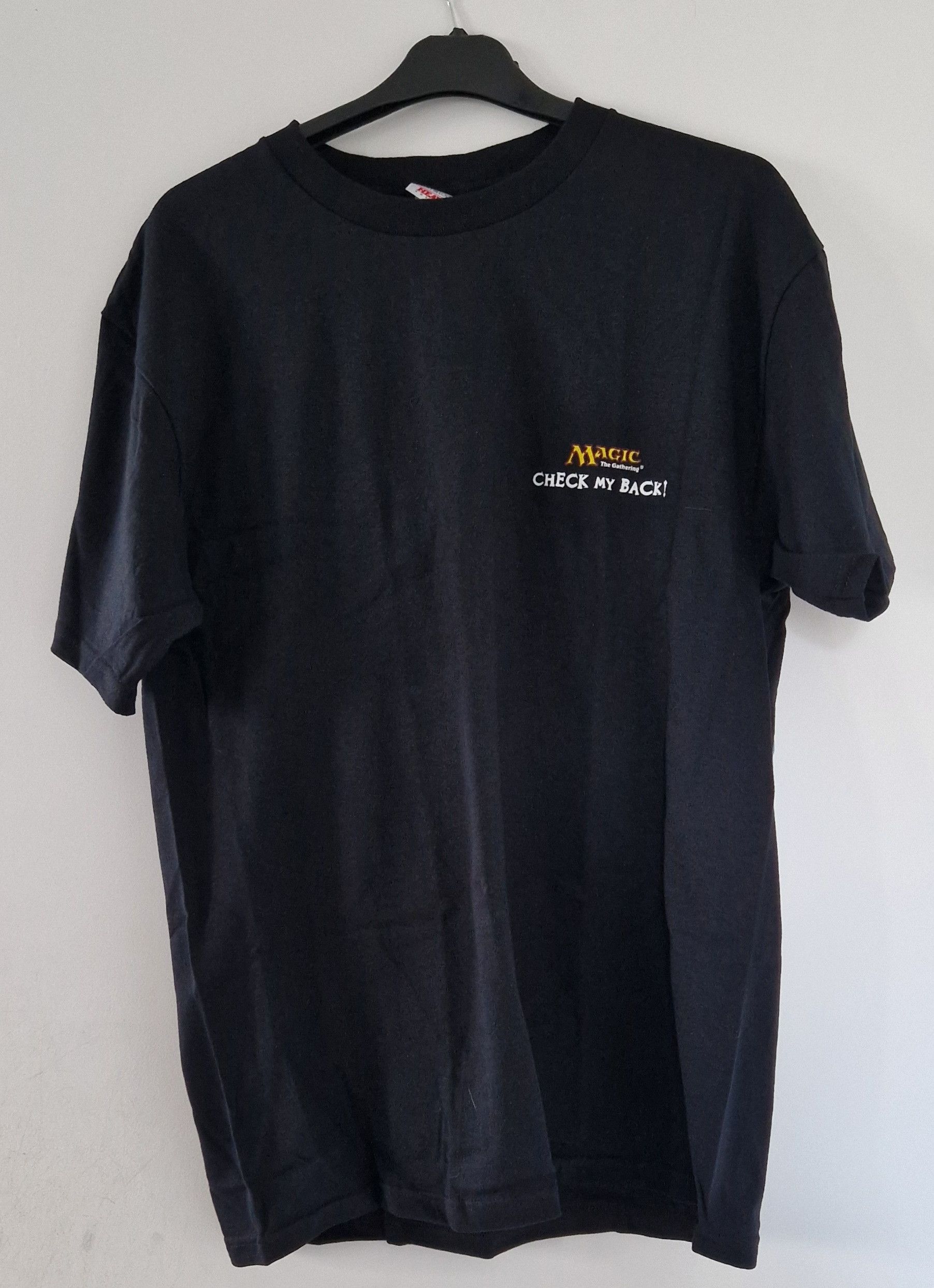 Fruit Of The Loom Magic The Gathering ''Check my back!'' tee with necklace Size US L / EU 52-54 / 3 - 2 Thumbnail