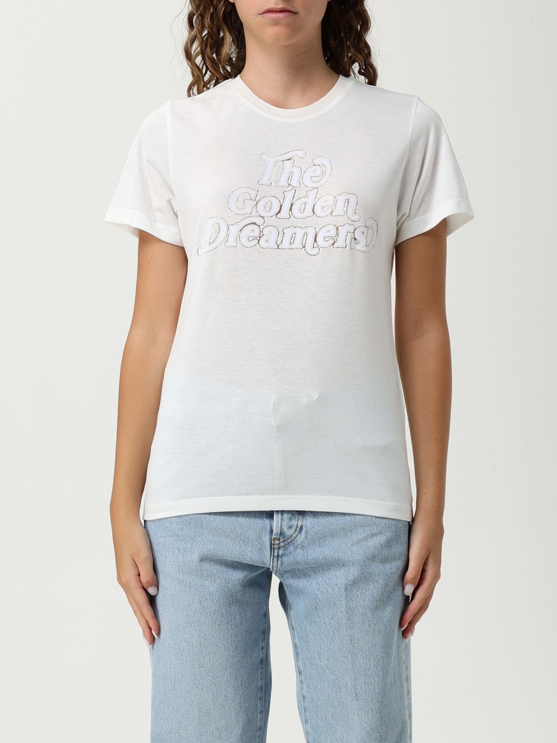 Golden Goose Golden Goose T-Shirt Woman White Size S / US 4 / IT 40 - 1 Thumbnail