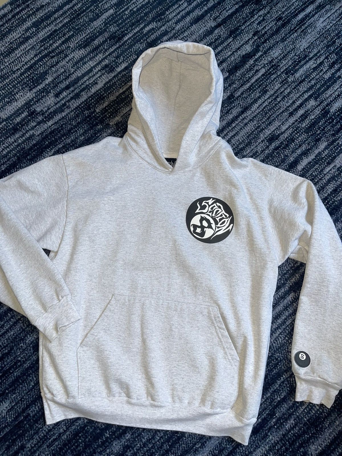 Section 8 Grey Hoodie