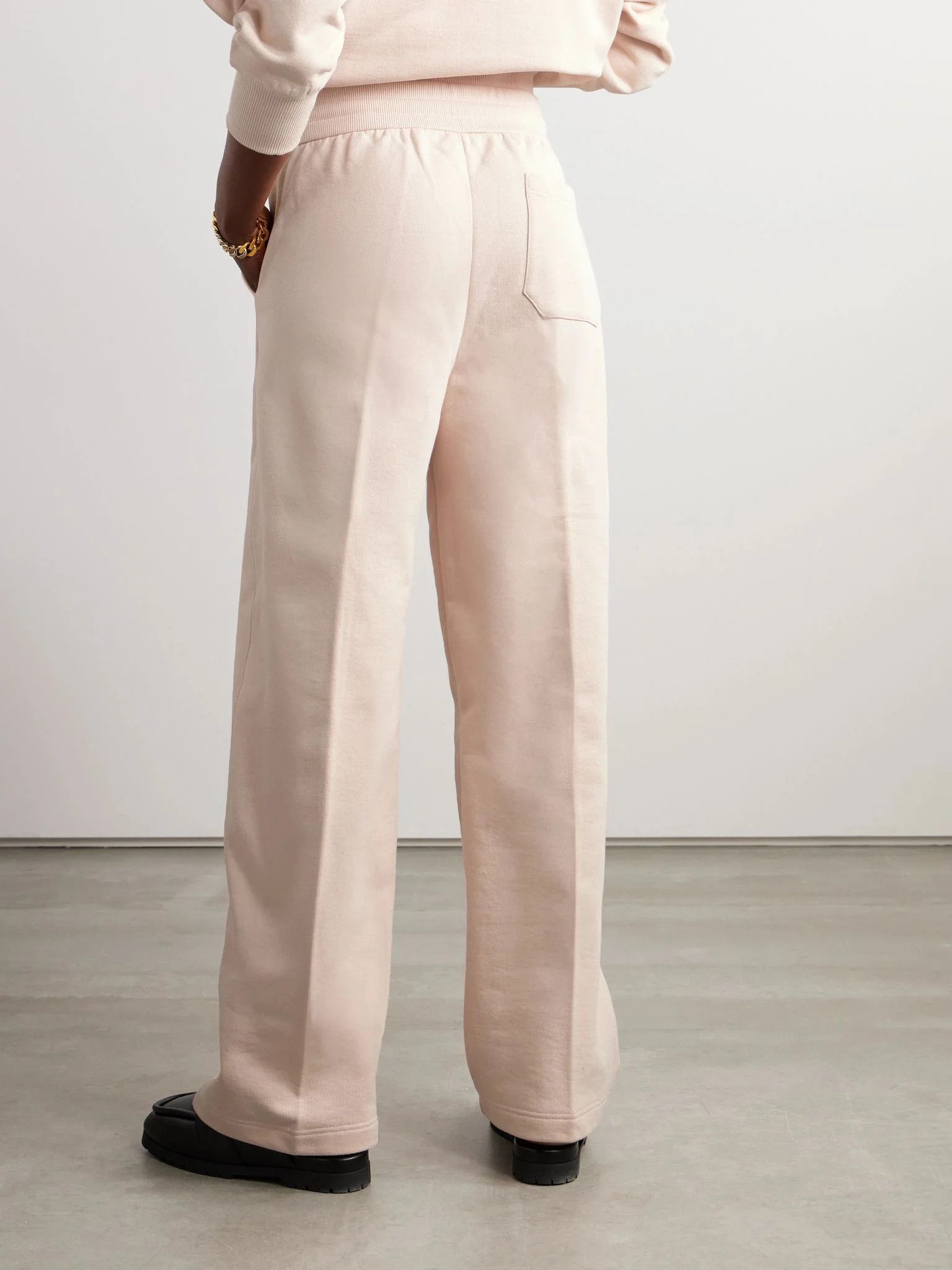 Gucci o1la5ras0526 Cotton Jersey Jogging Pants in Baby Pink Size 26" / US 2 / IT 38 - 3 Thumbnail