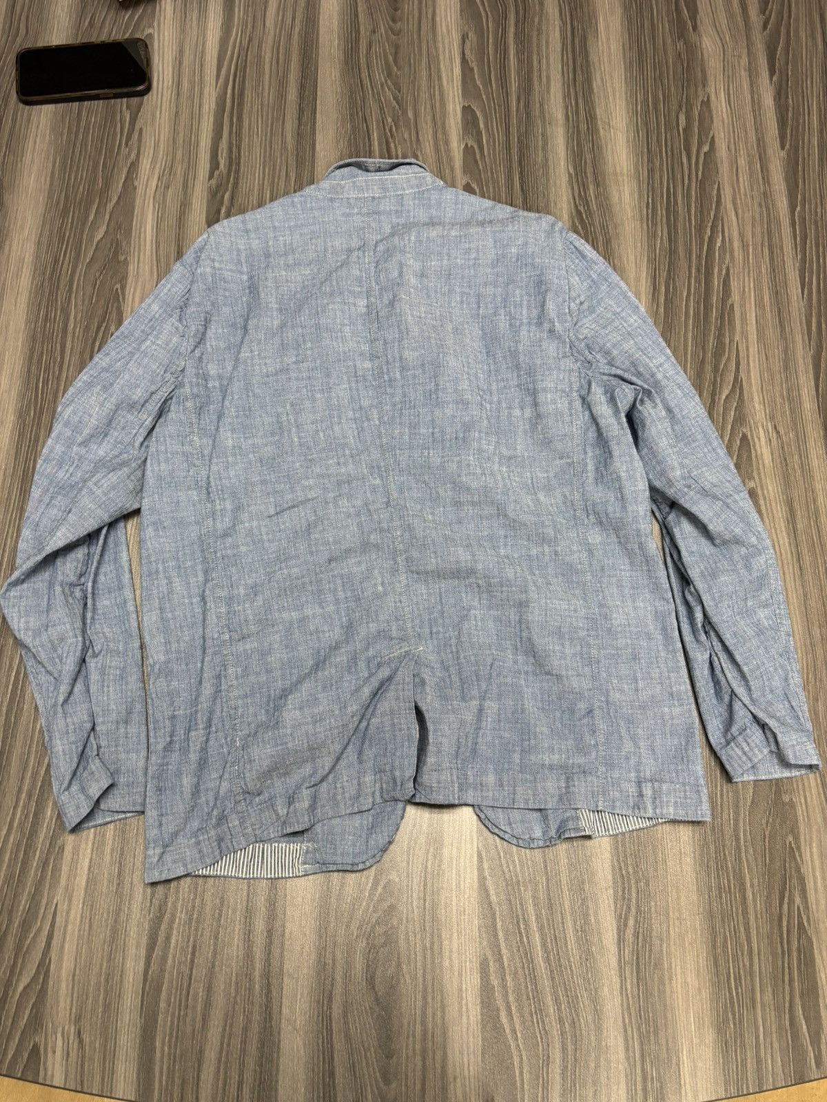 Gap Gap 1969 Blue Cotton Blazer Size XL Size US XL / EU 56 / 4 - 9 Thumbnail
