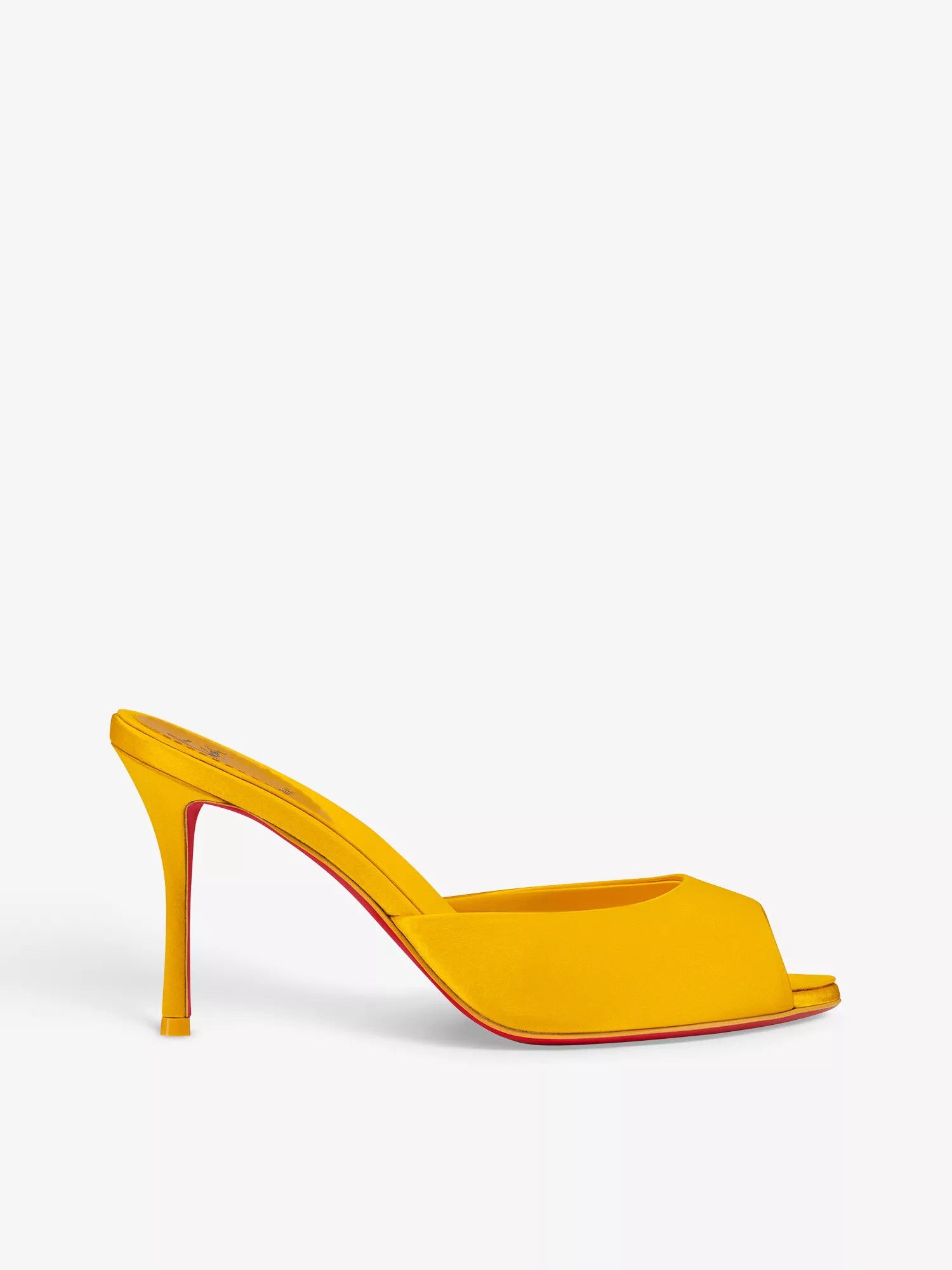 Christian Louboutin o1s1wg110325 Me Dolly 85 Supernova in Yellow Size US 7 / IT 37 - 1 Thumbnail