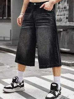 Jean Nozomi x Fumie Vintage Retro Denim Jeans shorts Size US 34 / EU 50 - 7 Thumbnail