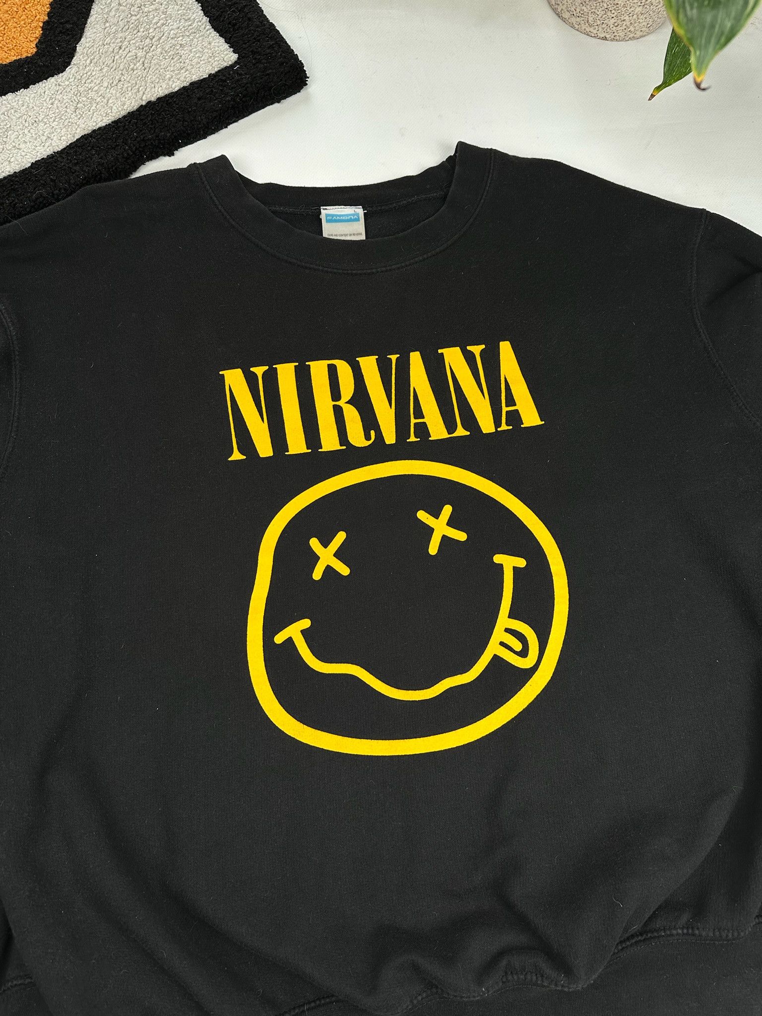 Band Tees Nirvana Vintage Mens Sweatshirt Size US L / EU 52-54 / 3 - 2 Thumbnail