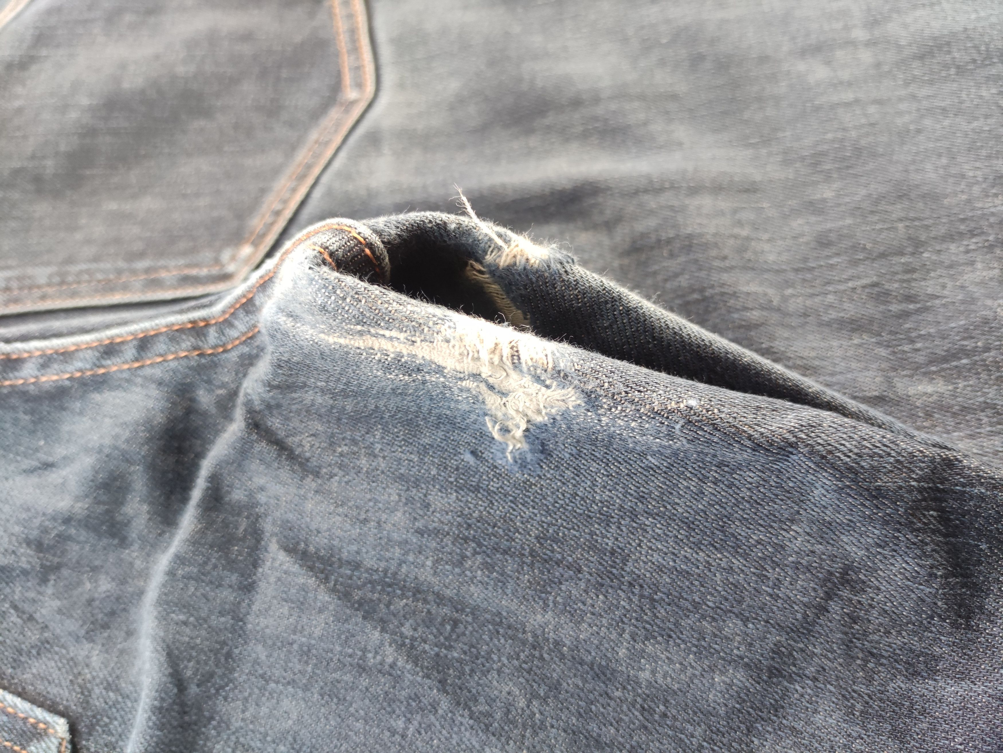 Japanese Brand Vintage Japanese Baggy Jean Distressed Faded Denim Size US 36 / EU 52 - 12 Thumbnail