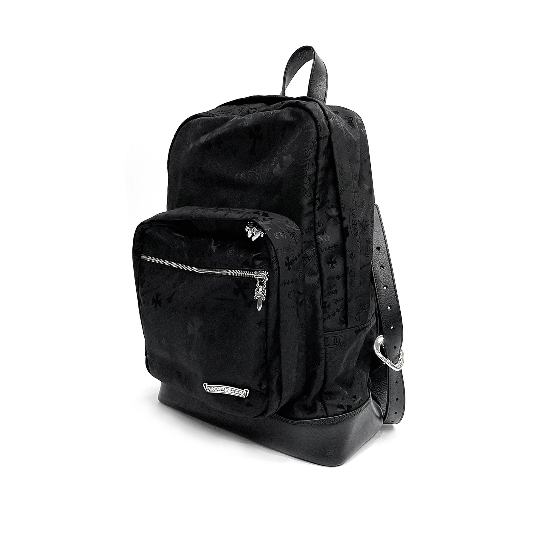 Chrome Hearts Chrome Hearts Nylon Tonal Monogram Cross Backpack Size ONE SIZE - 2 Thumbnail