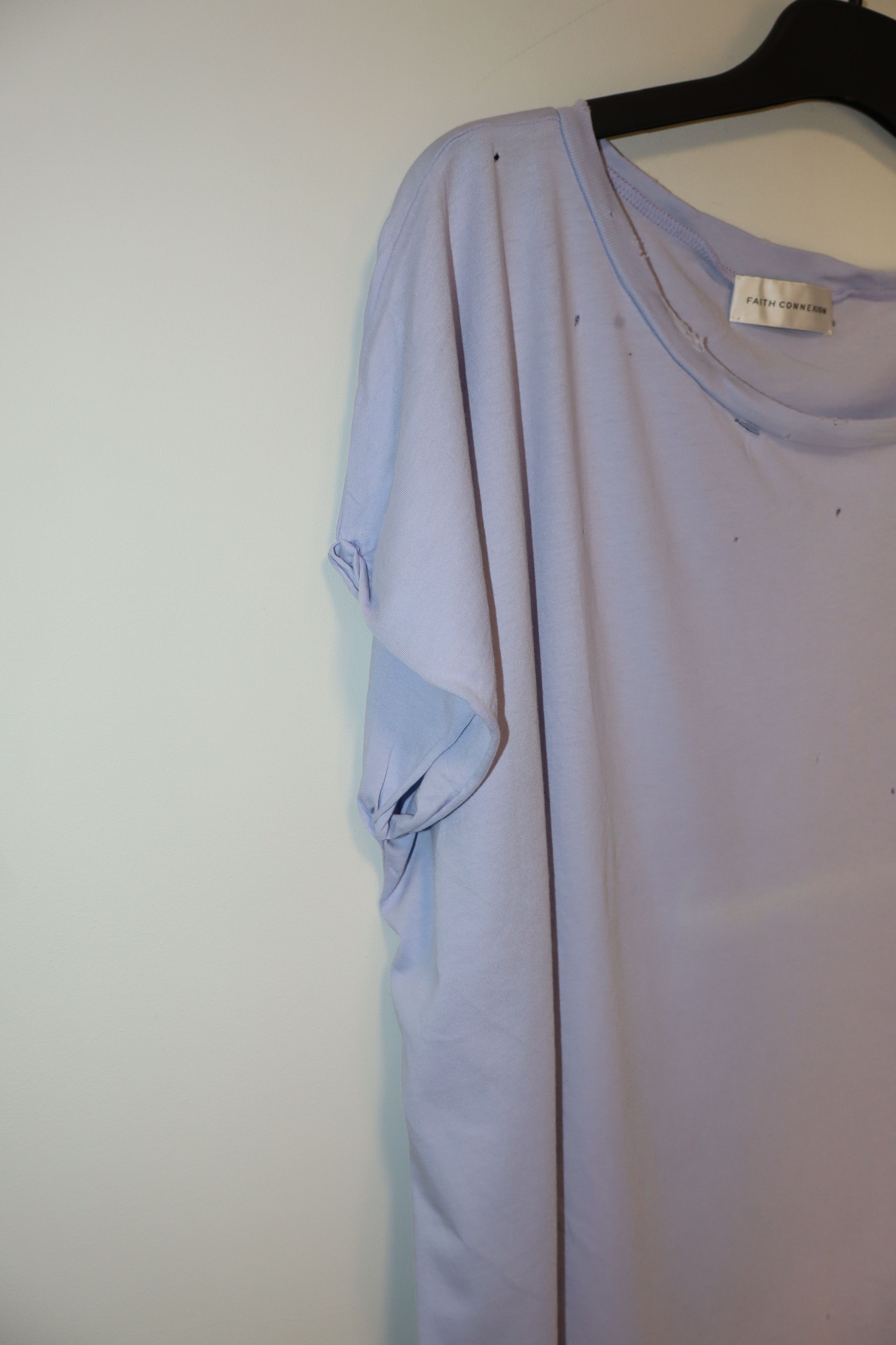 Faith Connexion Destroy boatneck t-shirt Size S / US 4 / IT 40 - 5 Thumbnail