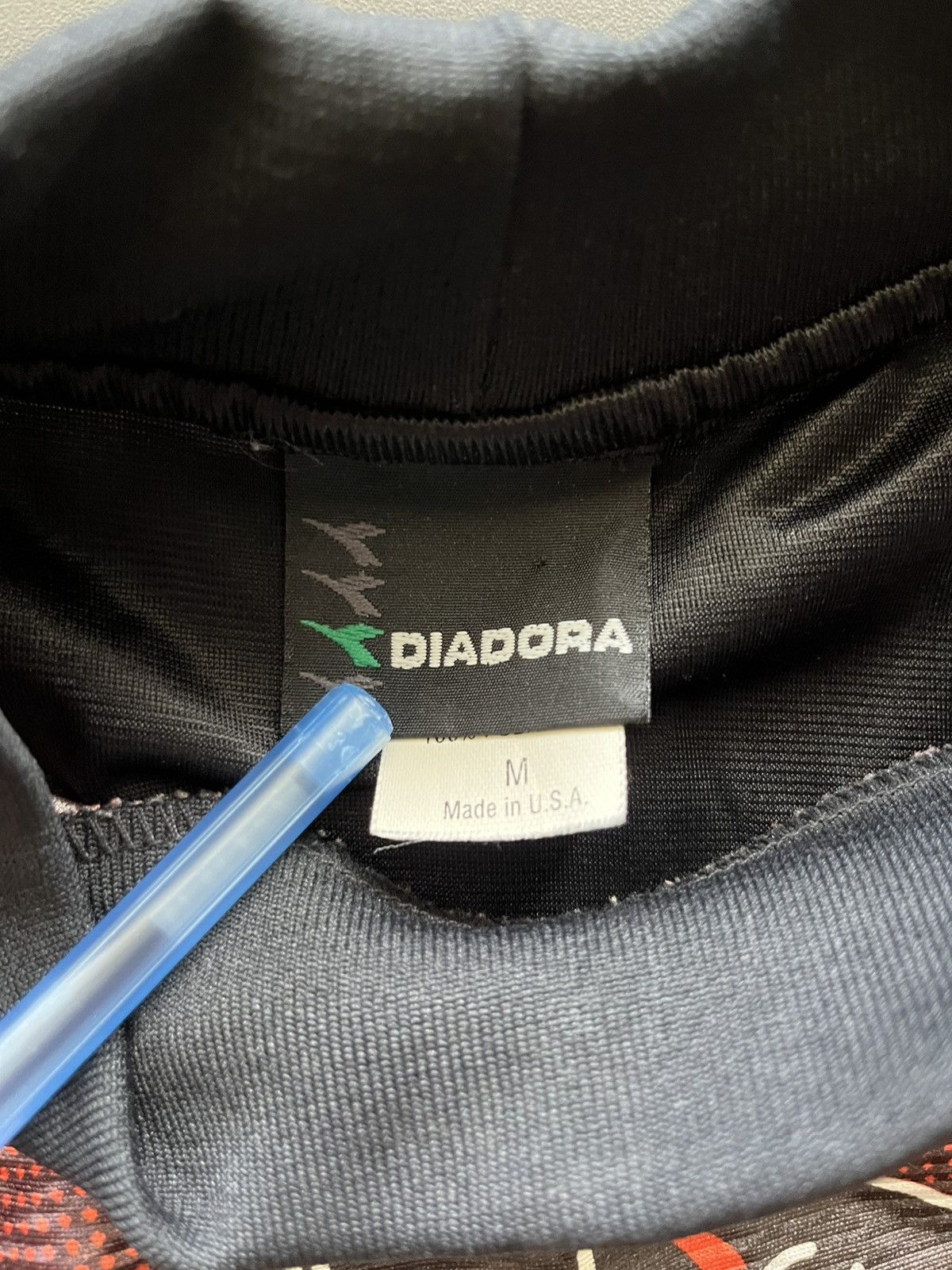 Diadora × Vintage Vintage 90s diadora big face print goalie jersey Size US M / EU 48-50 / 2 - 4 Thumbnail