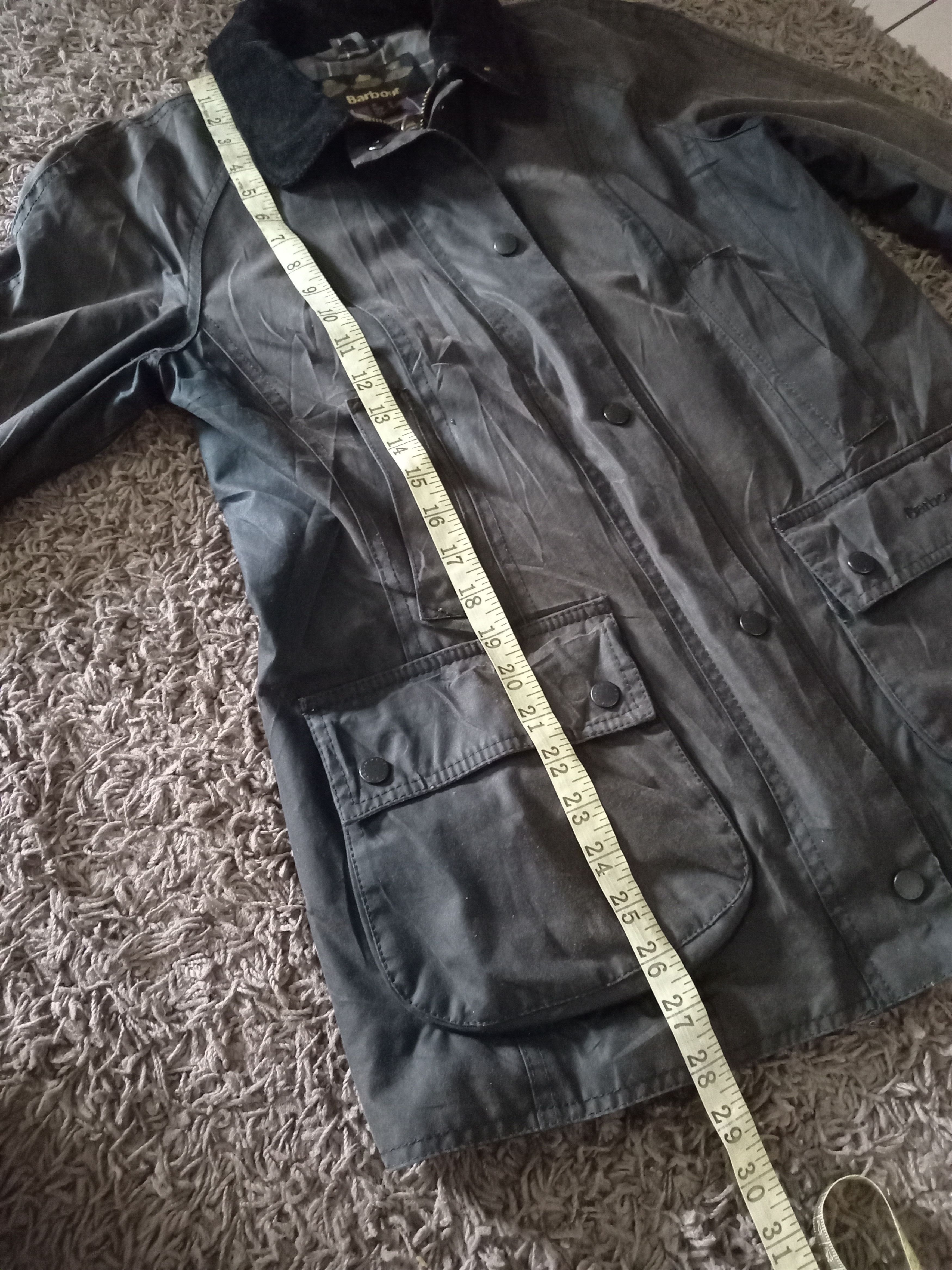 Barbour × Vintage Vintage Sunfaded Barbour Beadnell Wax Hunting Jacket Size US M / EU 48-50 / 2 - 14 Thumbnail