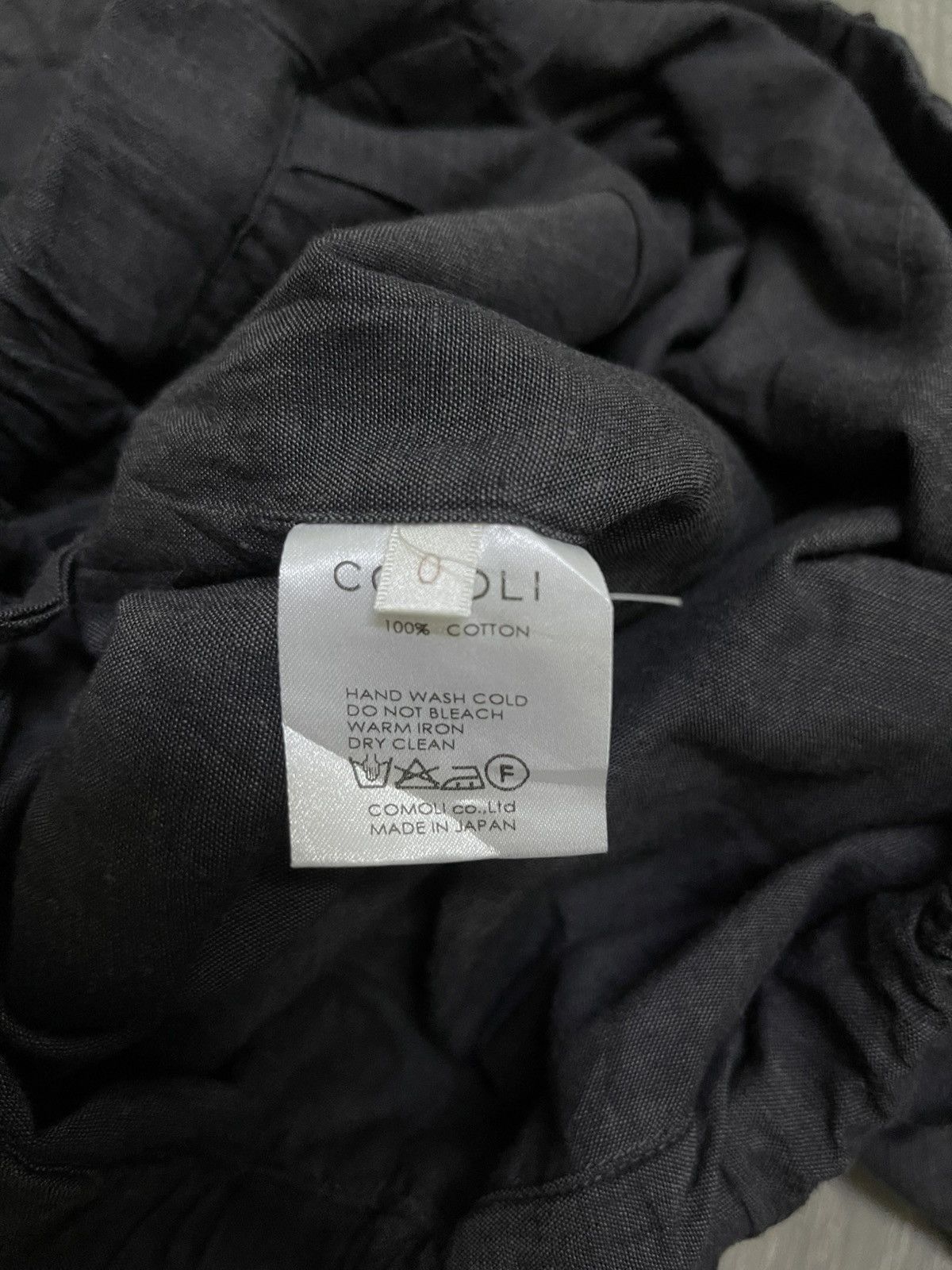 Comoli Comoli Short/0/Cotton Grey/Plain Easy Pants Size US 30 / EU 46 - 14 Thumbnail
