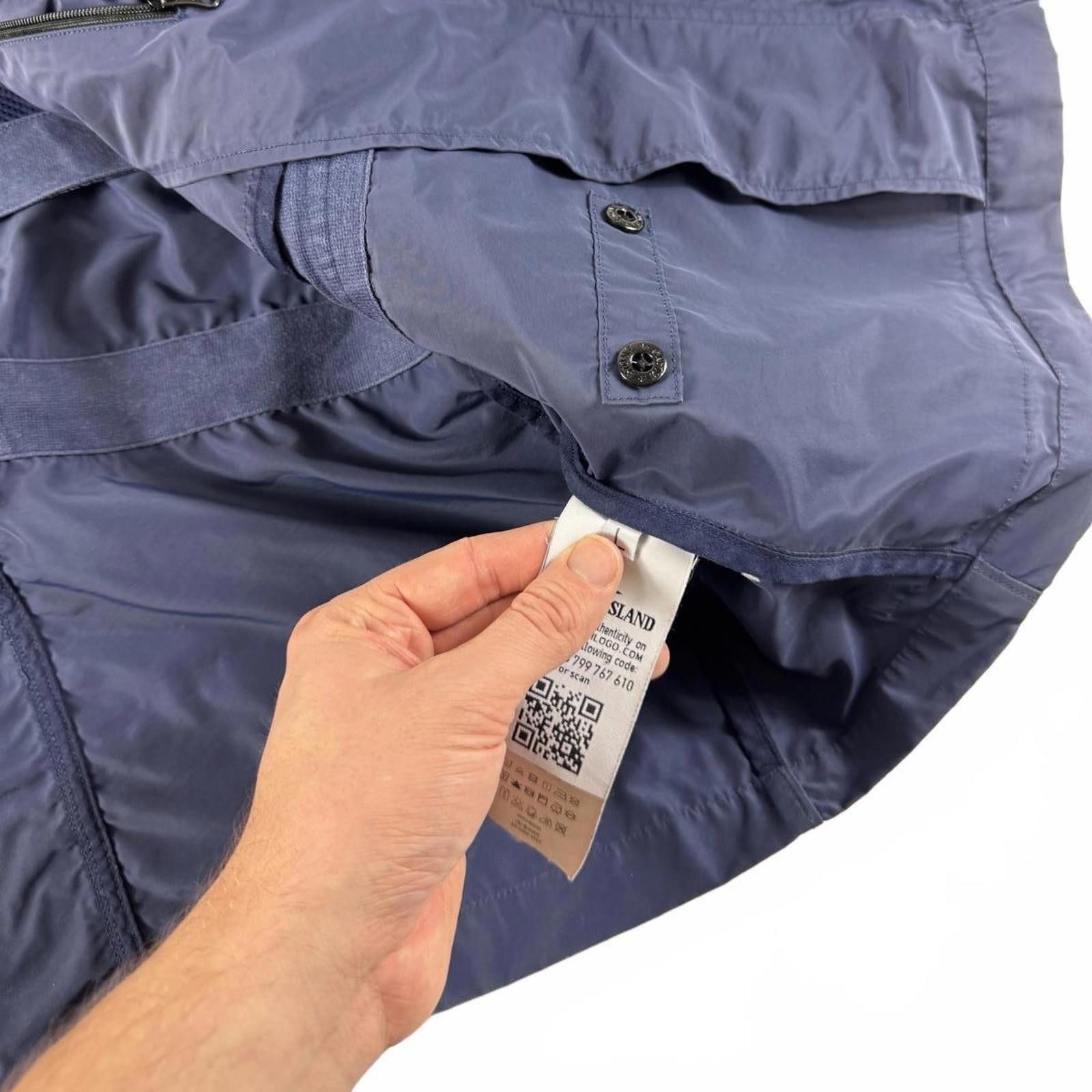 Stone Island Stone Island Micro Reps Field Jacket Blue Large Size US L / EU 52-54 / 3 - 8 Thumbnail