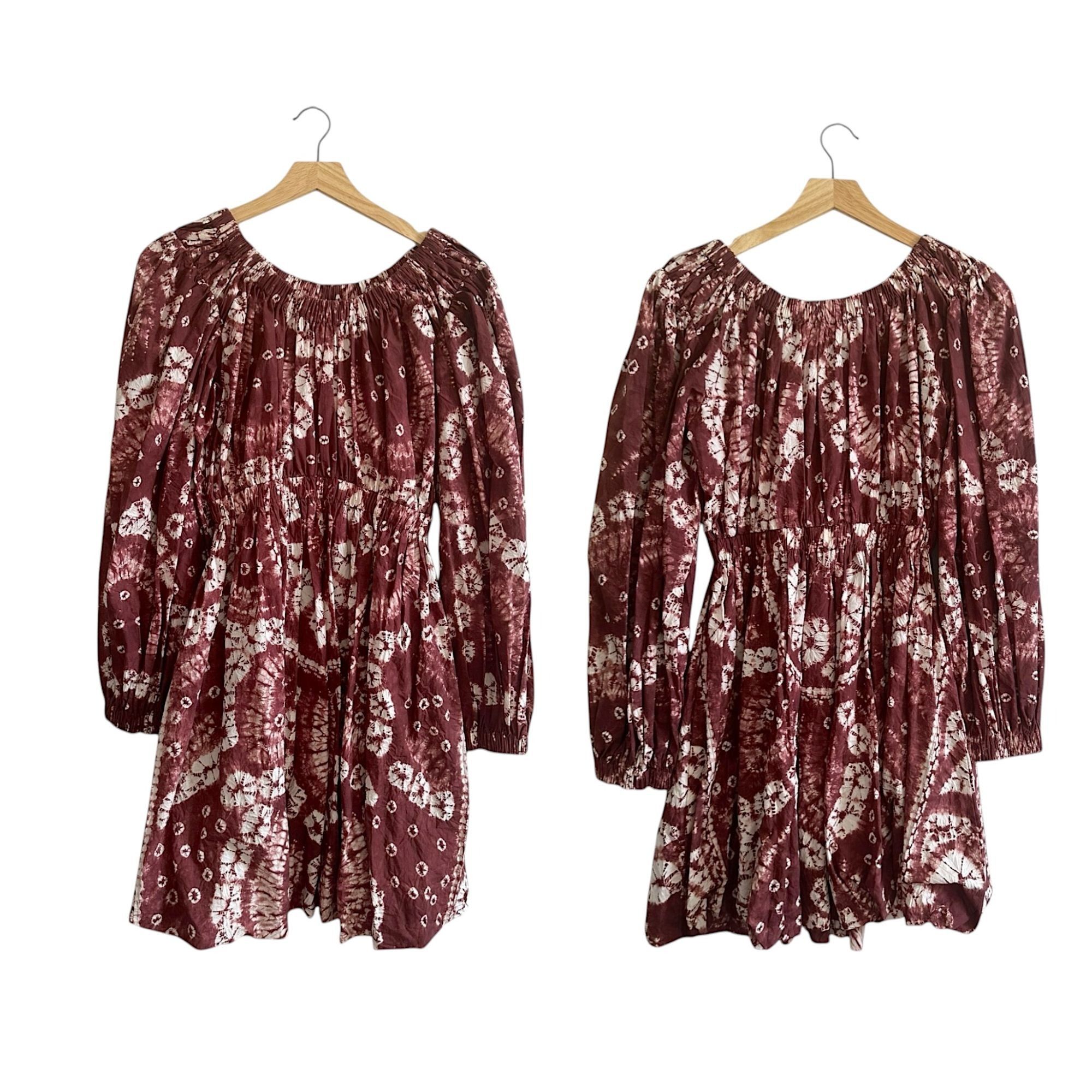 Ulla Johnson Ulla Johnson Martine Dress Syrah Shibori, Size 0, New wit Size XS / US 0-2 / IT 36-38 - 14 Thumbnail