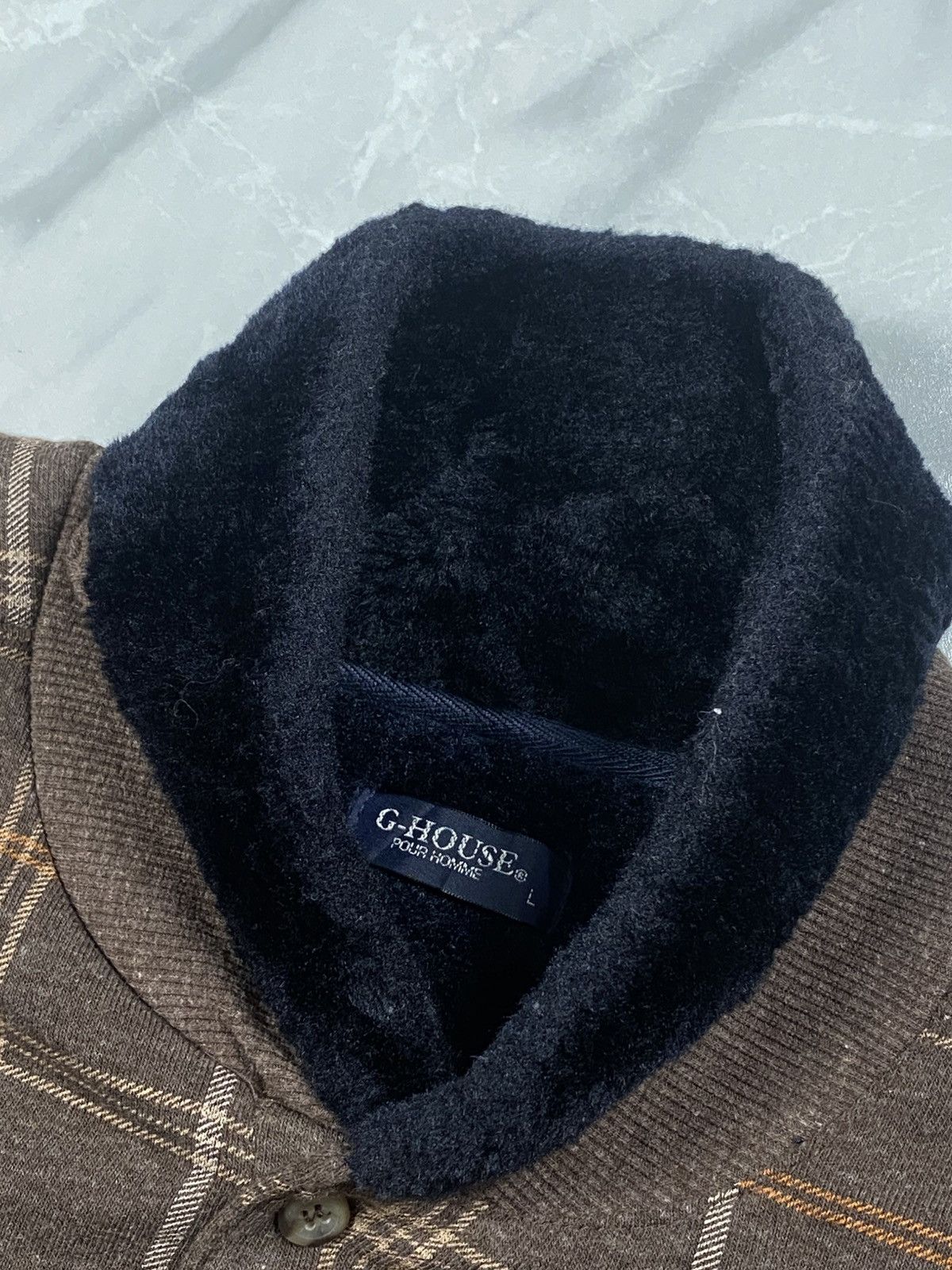 Japanese Brand Vintage G House Pour Homme Plaid Shearling Nightwear Size US M / EU 48-50 / 2 - 4 Thumbnail
