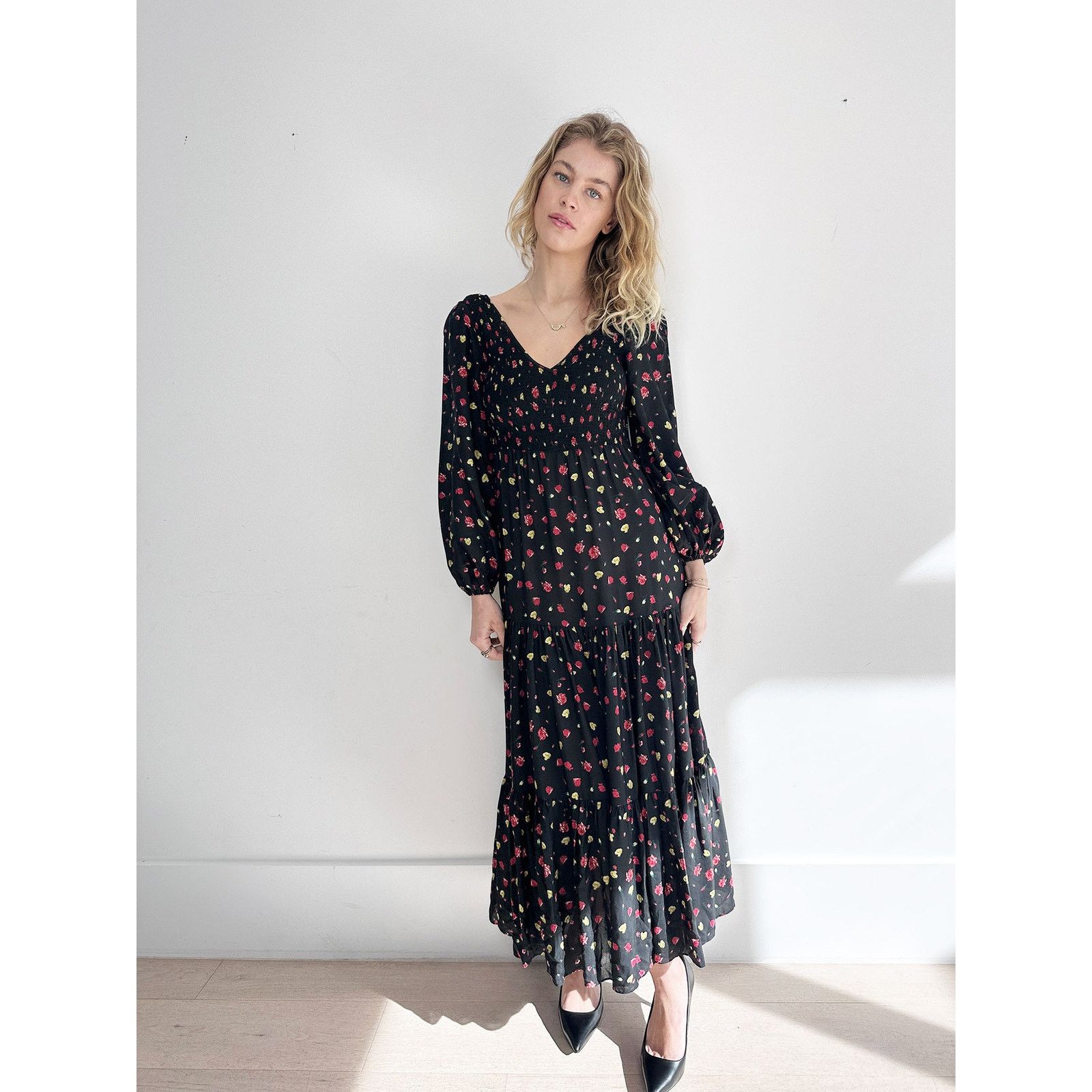 RIXO RIXO LONDON Rose Print Dress Size XS / US 0-2 / IT 36-38 - 6 Thumbnail