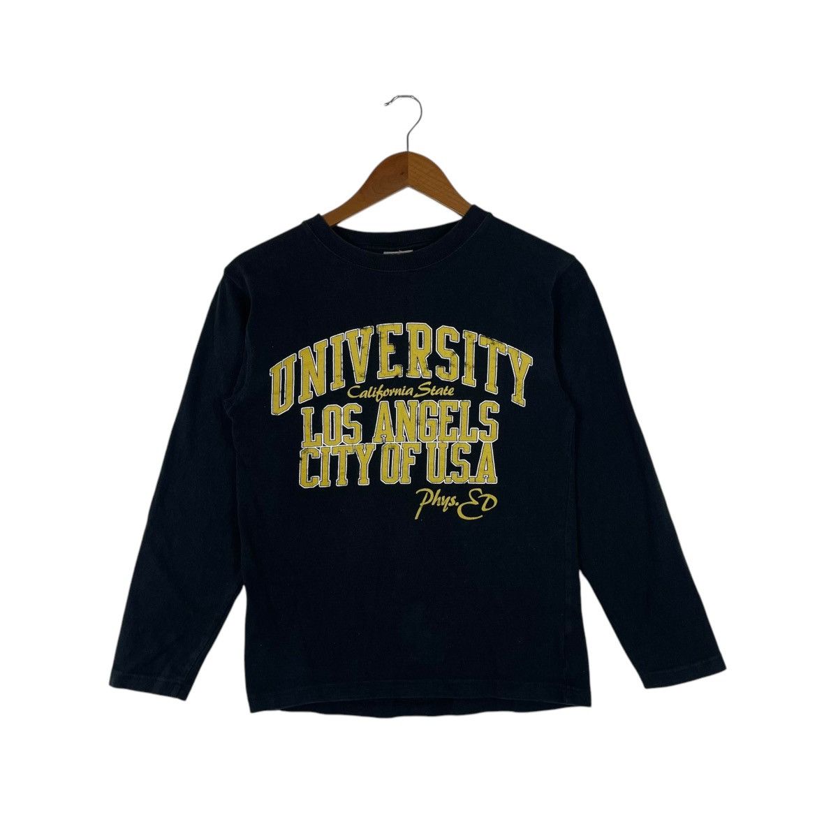 Vintage Vintage University Los Angeles California Long Sleeve Shirt Size US S / EU 44-46 / 1 - 1 Thumbnail