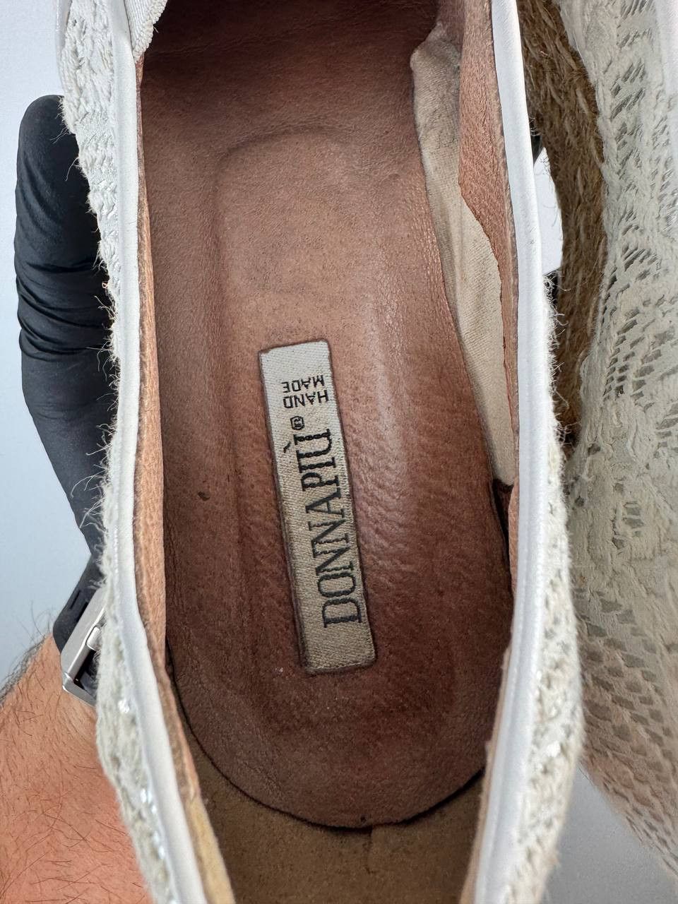 Other Donna Piu Handmade Platform Lace Espadrilles Women’s Size 36 Size US 5.5 / IT 35.5 - 4 Thumbnail