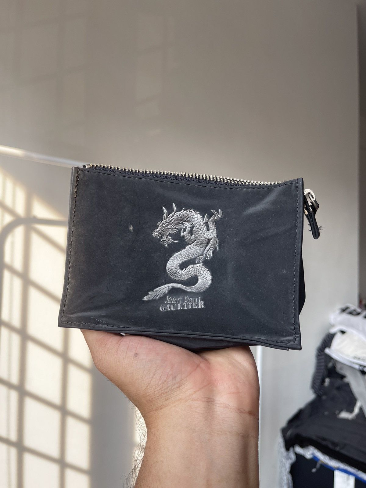 Jean Paul Gaultier 90s Jean paul gaultier dragon small pouch wallet Size ONE SIZE - 2 Thumbnail