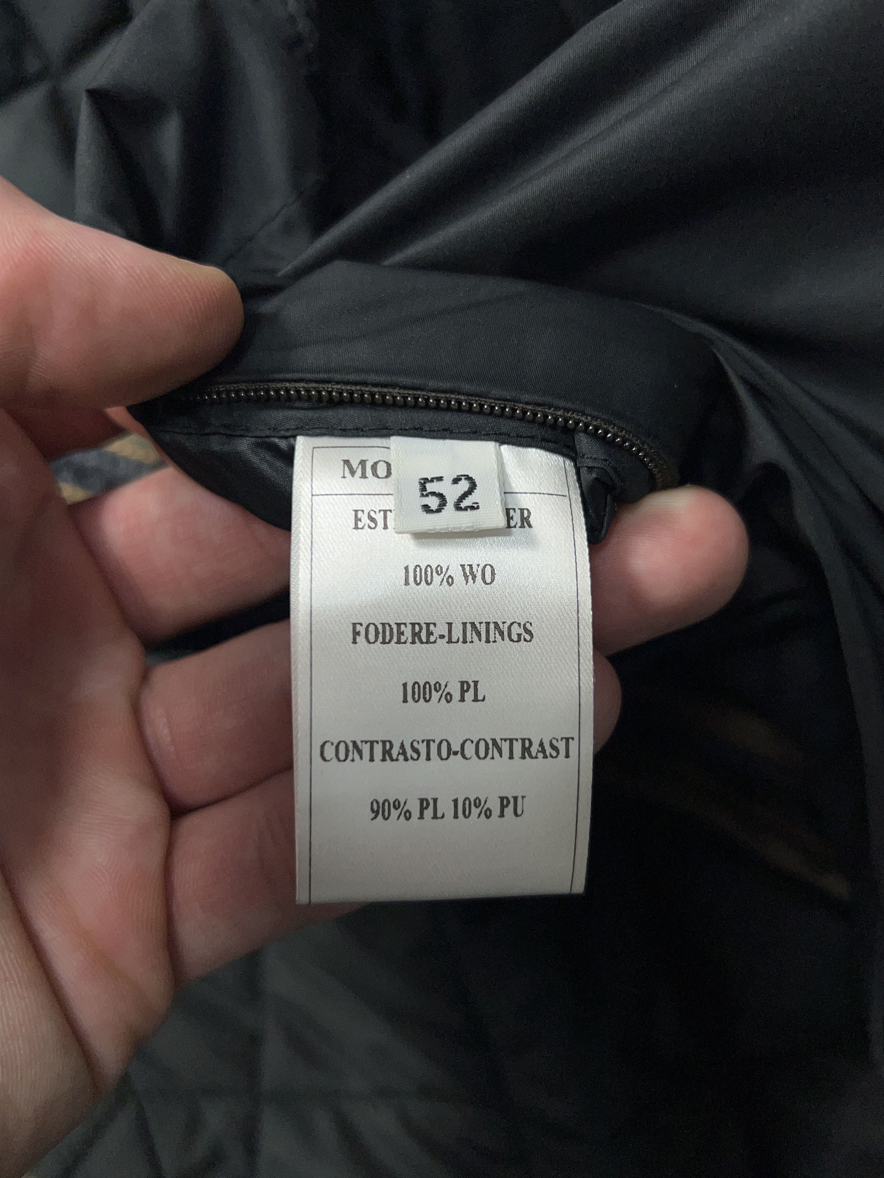 Other RIK Made in Italy Wool Quilted Jacket Classic Size 42 / 52 Size US L / EU 52-54 / 3 - 13 Thumbnail