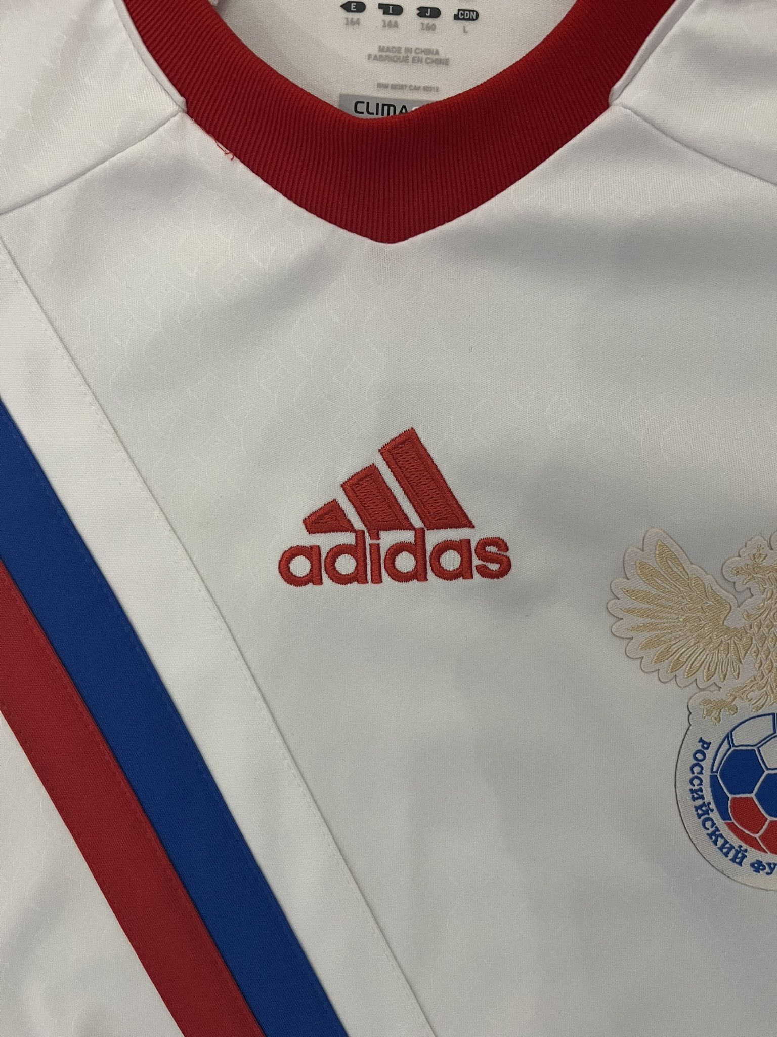 Adidas Adidas Russia 2011-2013 Away 2012 Euro Tee Size US S / EU 44-46 / 1 - 5 Thumbnail
