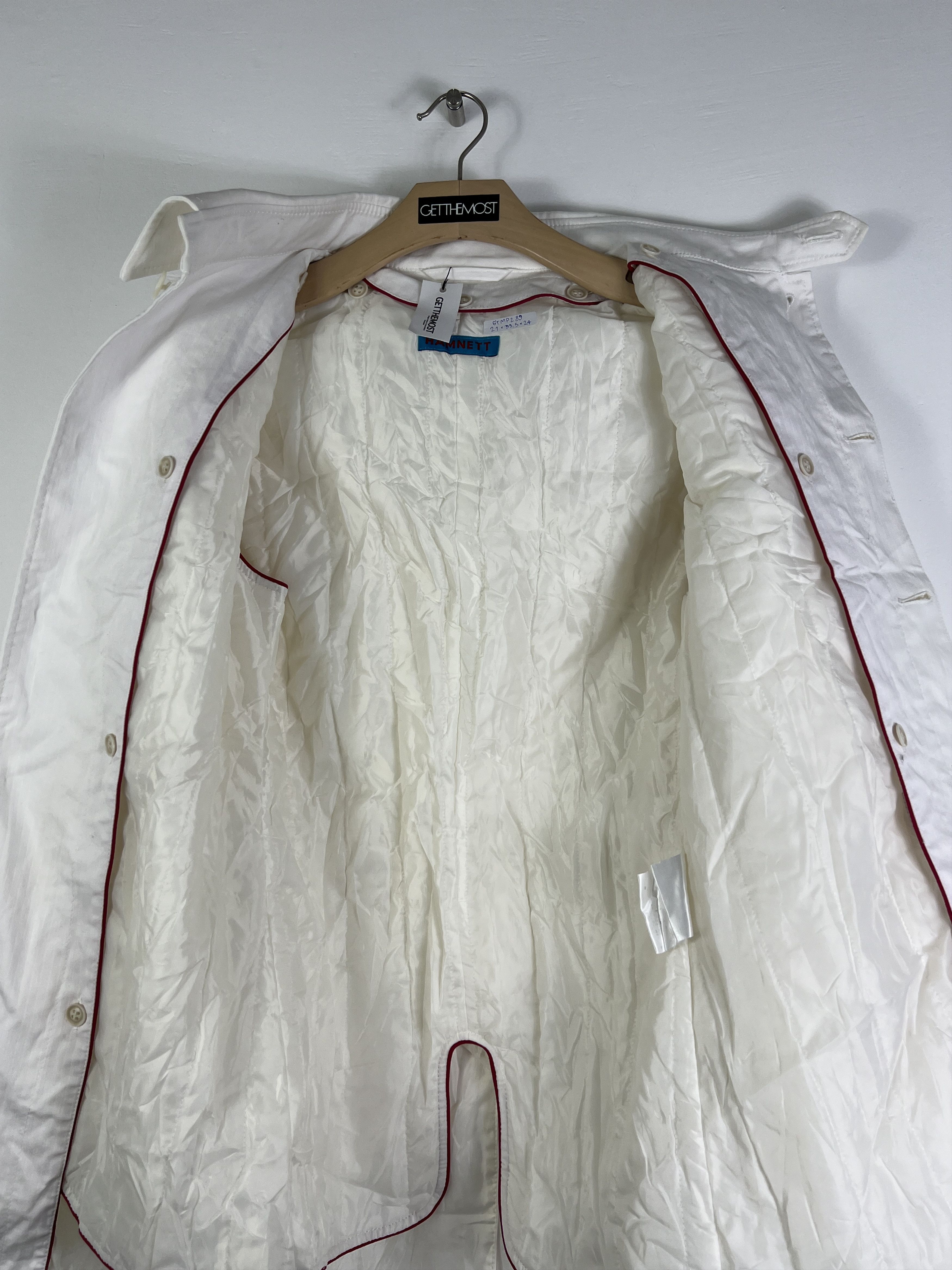 Katharine Hamnett London Katharine Hamnett London Double Layer Coat GTMP289 Size US M / EU 48-50 / 2 - 5 Thumbnail
