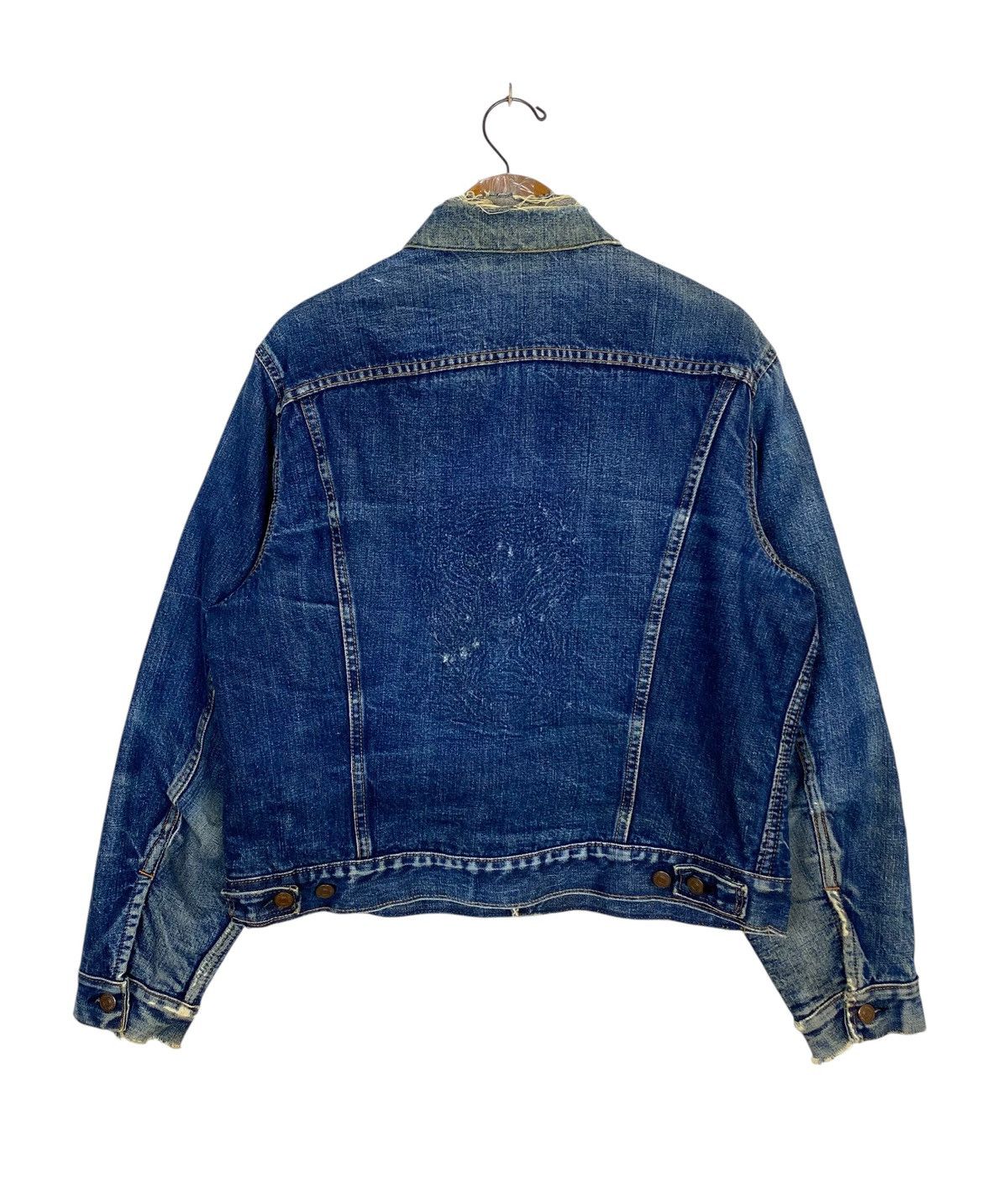Levi's 1960S Distressed LEVI'S BIG E TYPE III BLANKET LINED TRUCKER Size US S / EU 44-46 / 1 - 6 Thumbnail