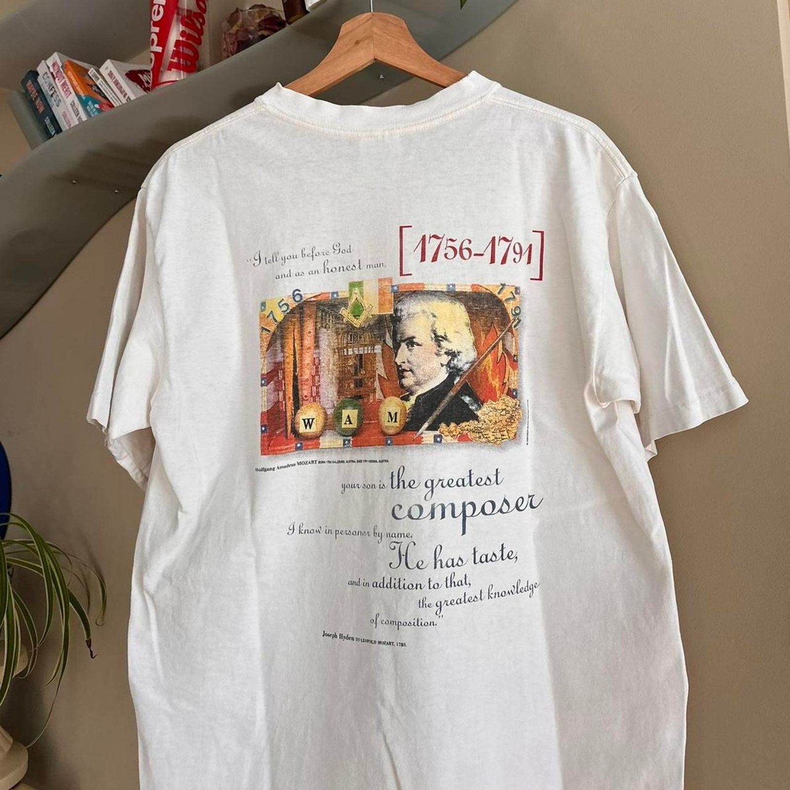 Rap Tees × Vintage Vintage Mozart Promo Shirt Size US L / EU 52-54 / 3 - 2 Thumbnail