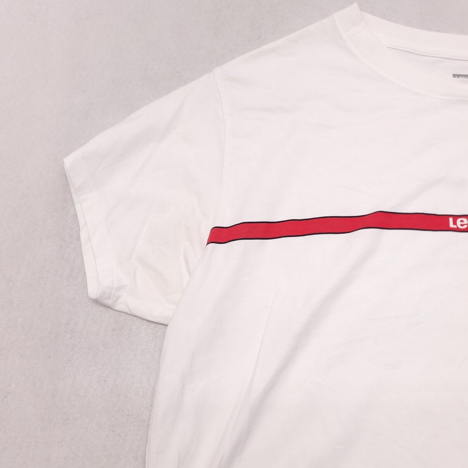 Levi's Levis Casual Pullover Graphic T-Shirt Mens Size M White Size US M / EU 48-50 / 2 - 4 Thumbnail