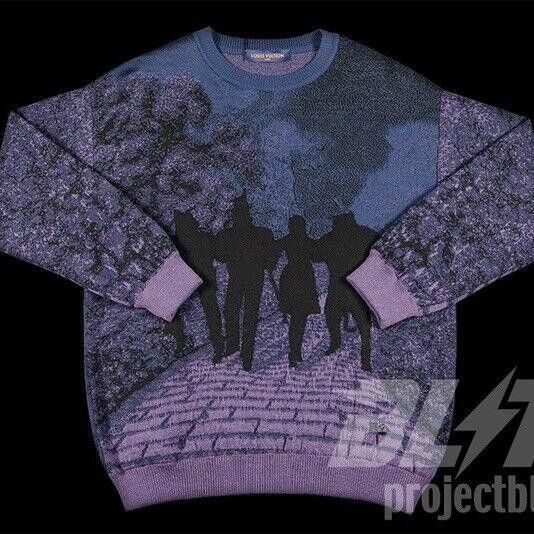 LOUIS VUITTON WIZARD OF OZ BRICK ROAD CREWNECK SWEATER